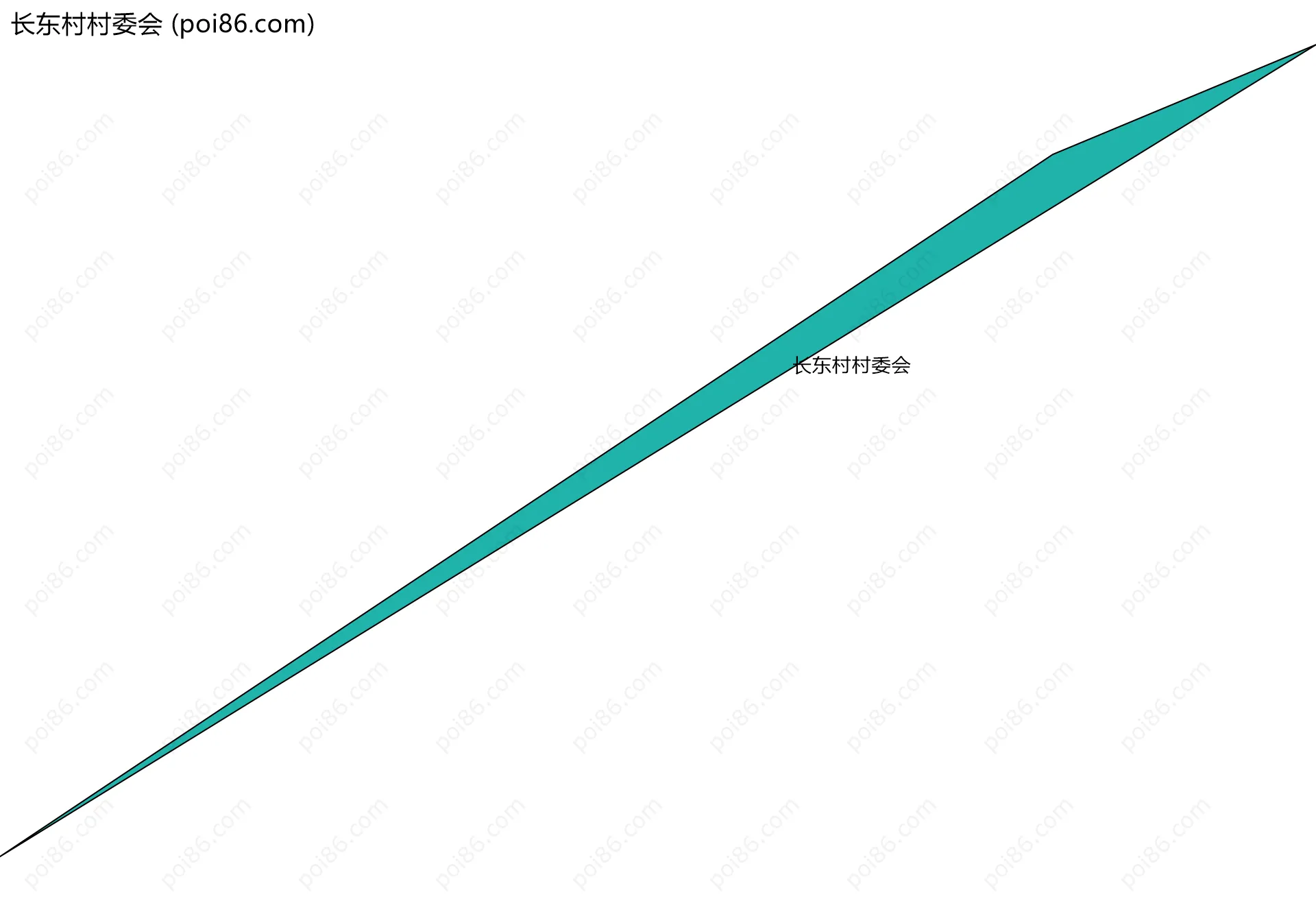 长东村村委会边界地图