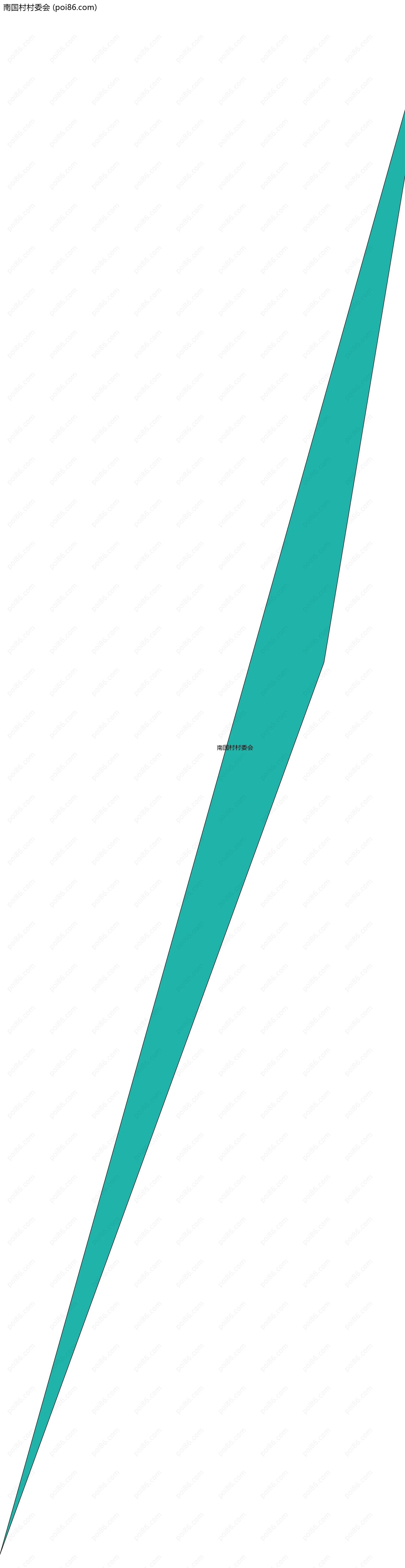 南国村村委会边界地图