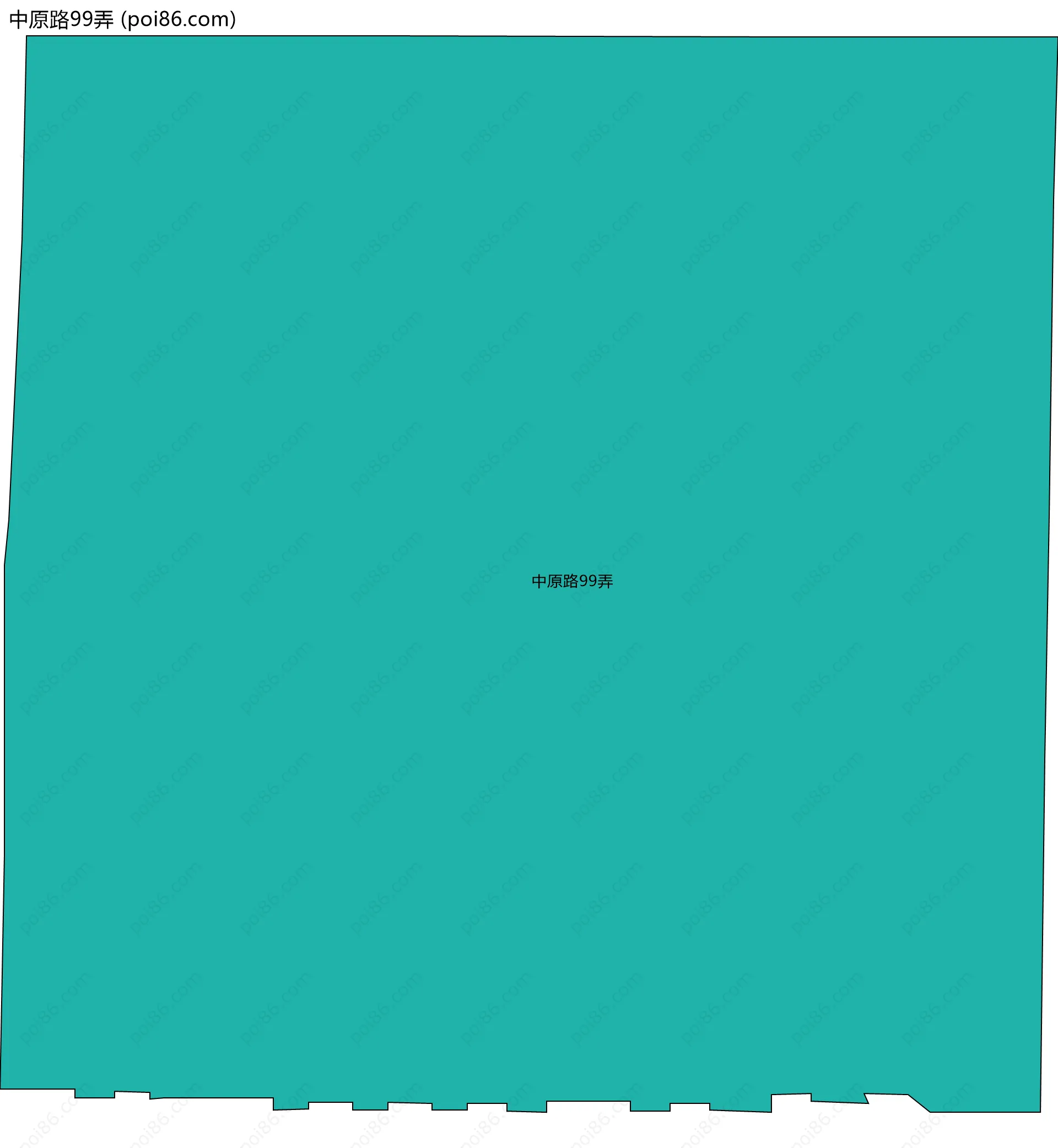 中原路99弄边界地图