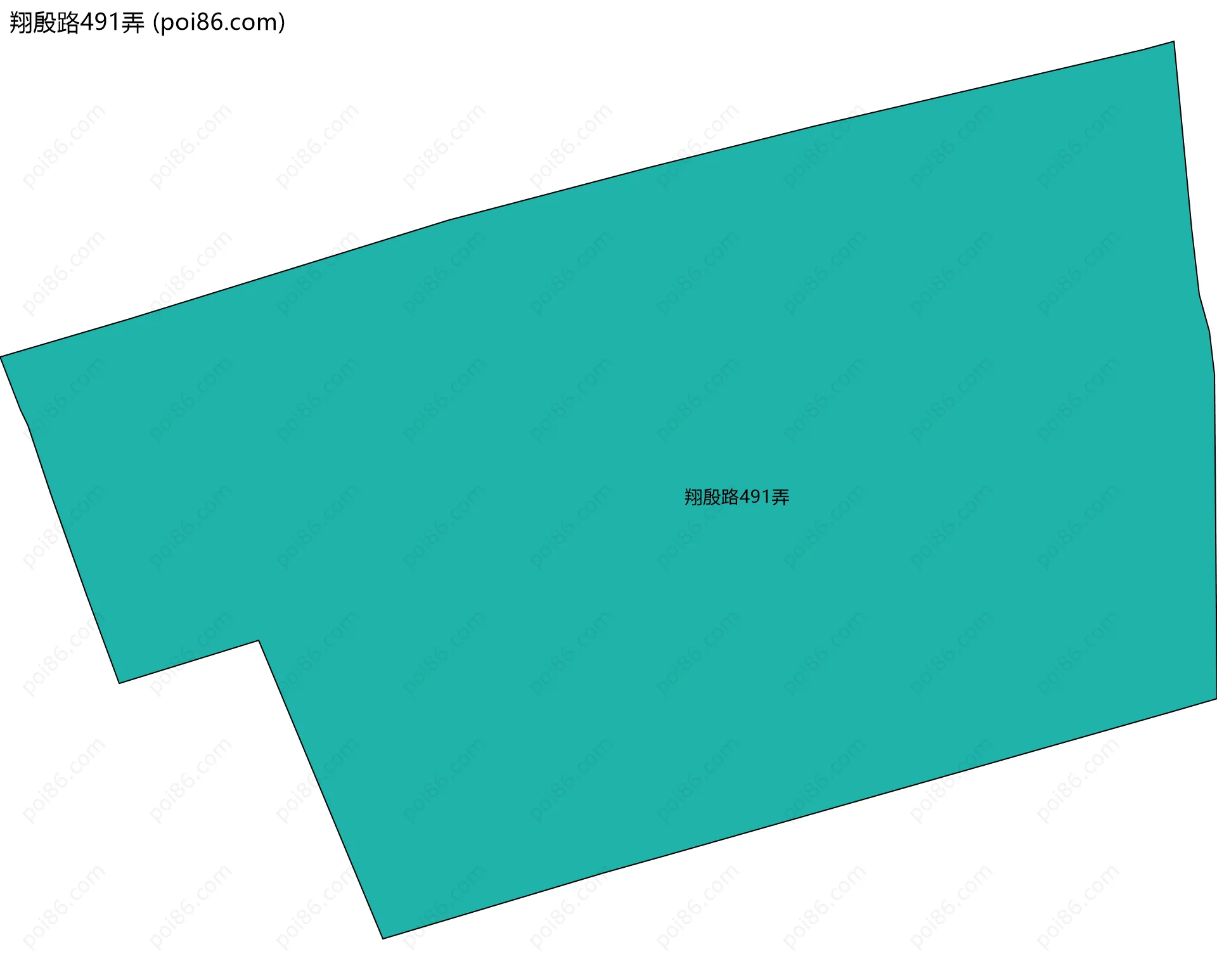 翔殷路491弄边界地图