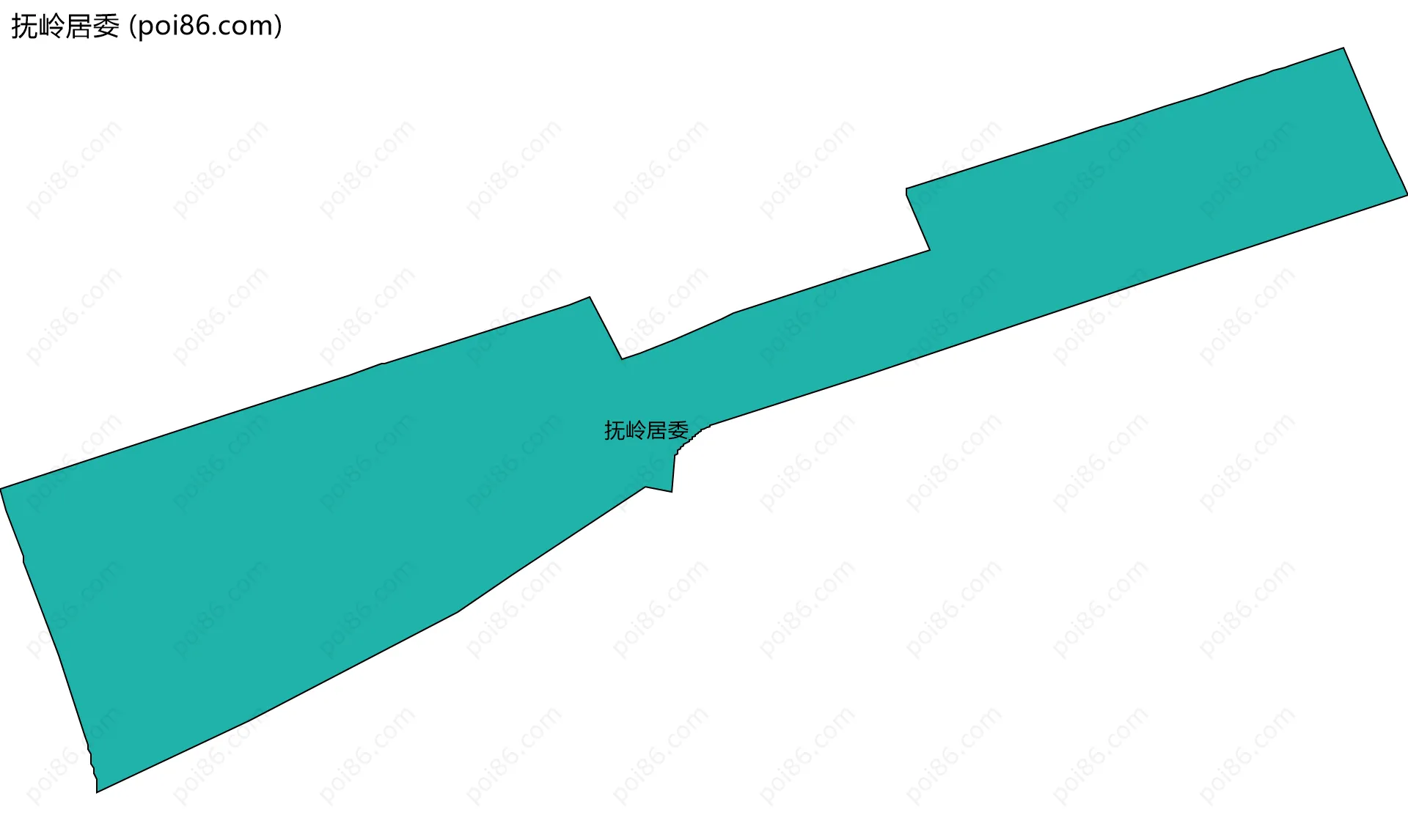 抚岭居委边界地图