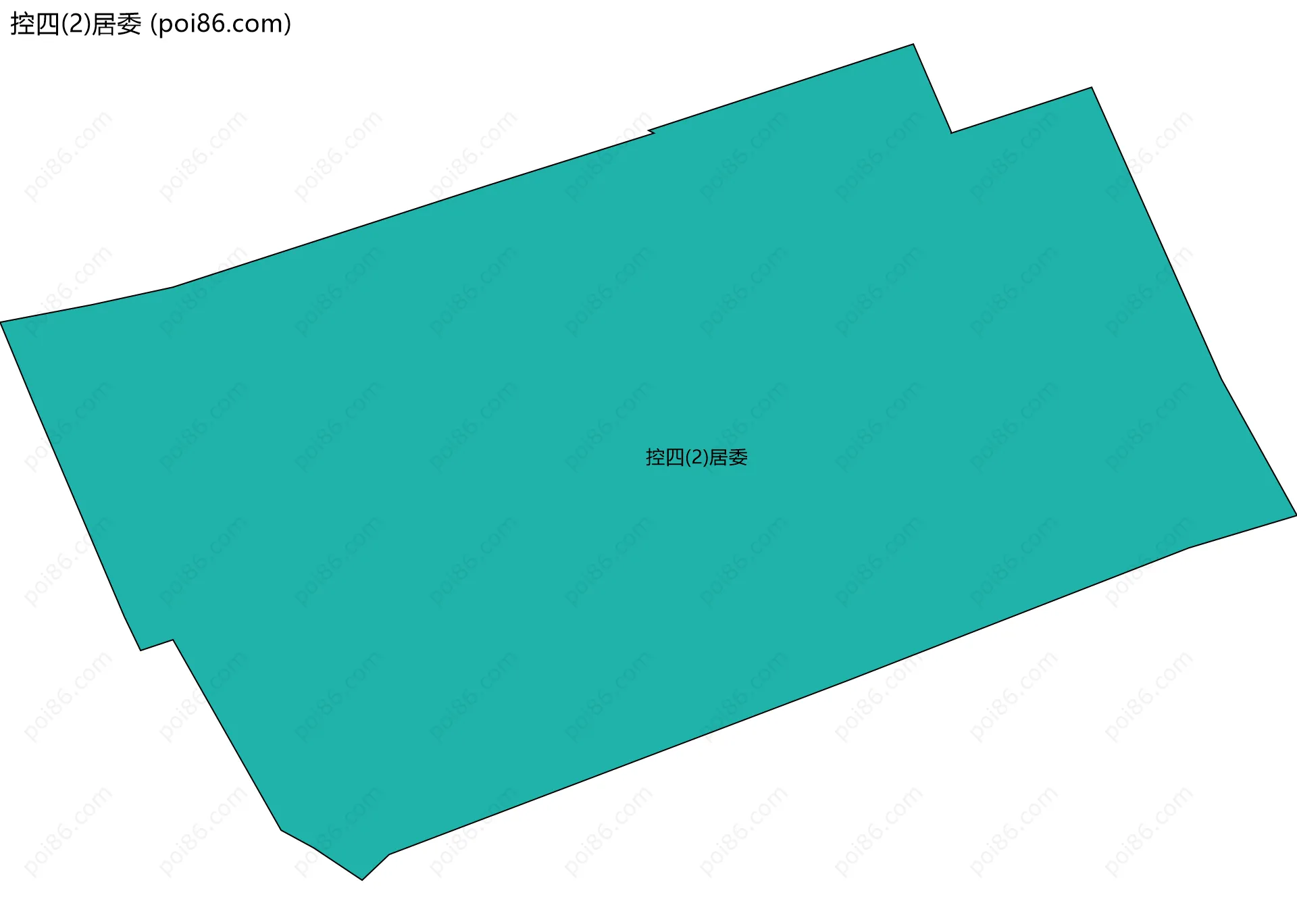 控四(2)居委边界地图