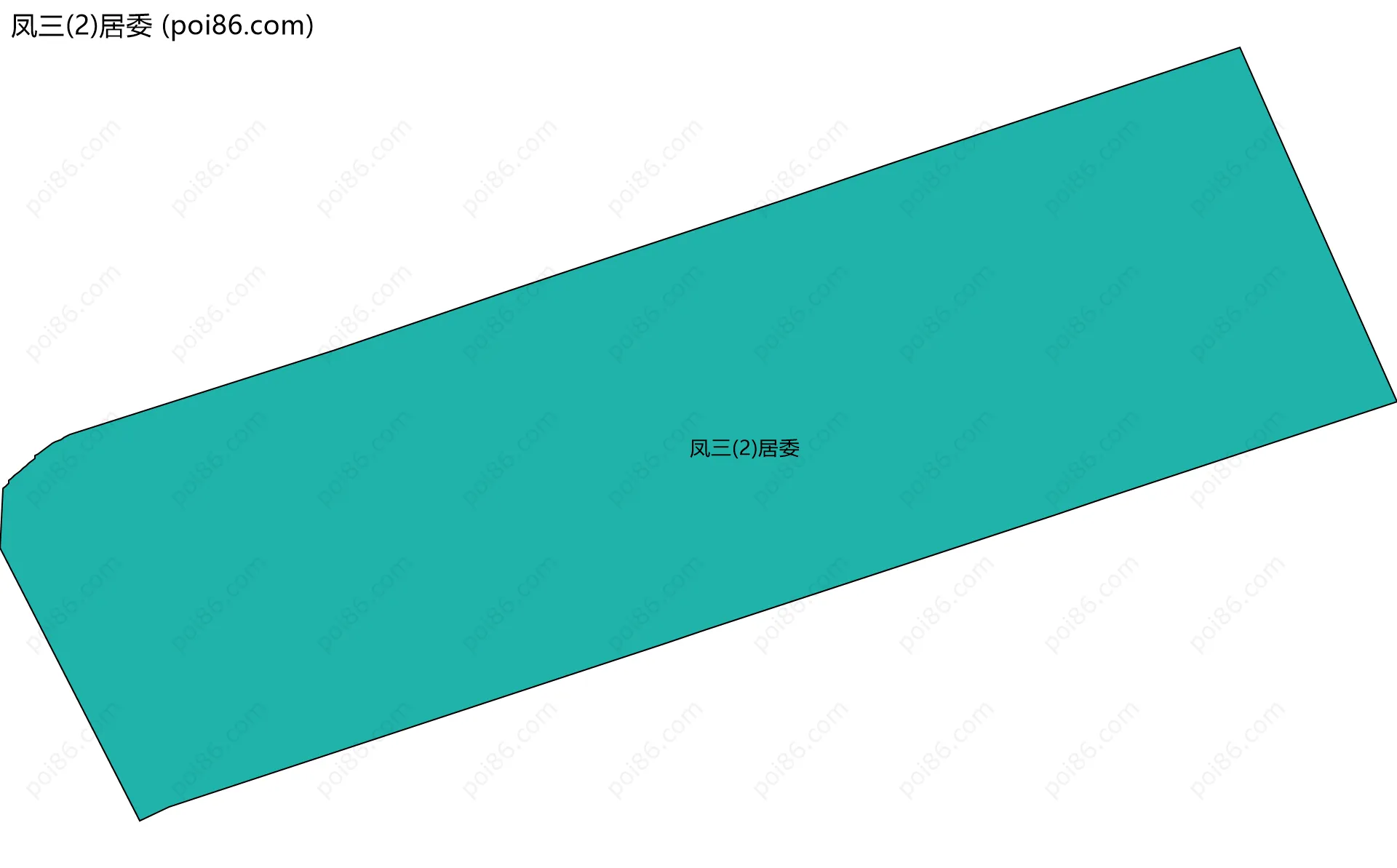 凤三(2)居委边界地图