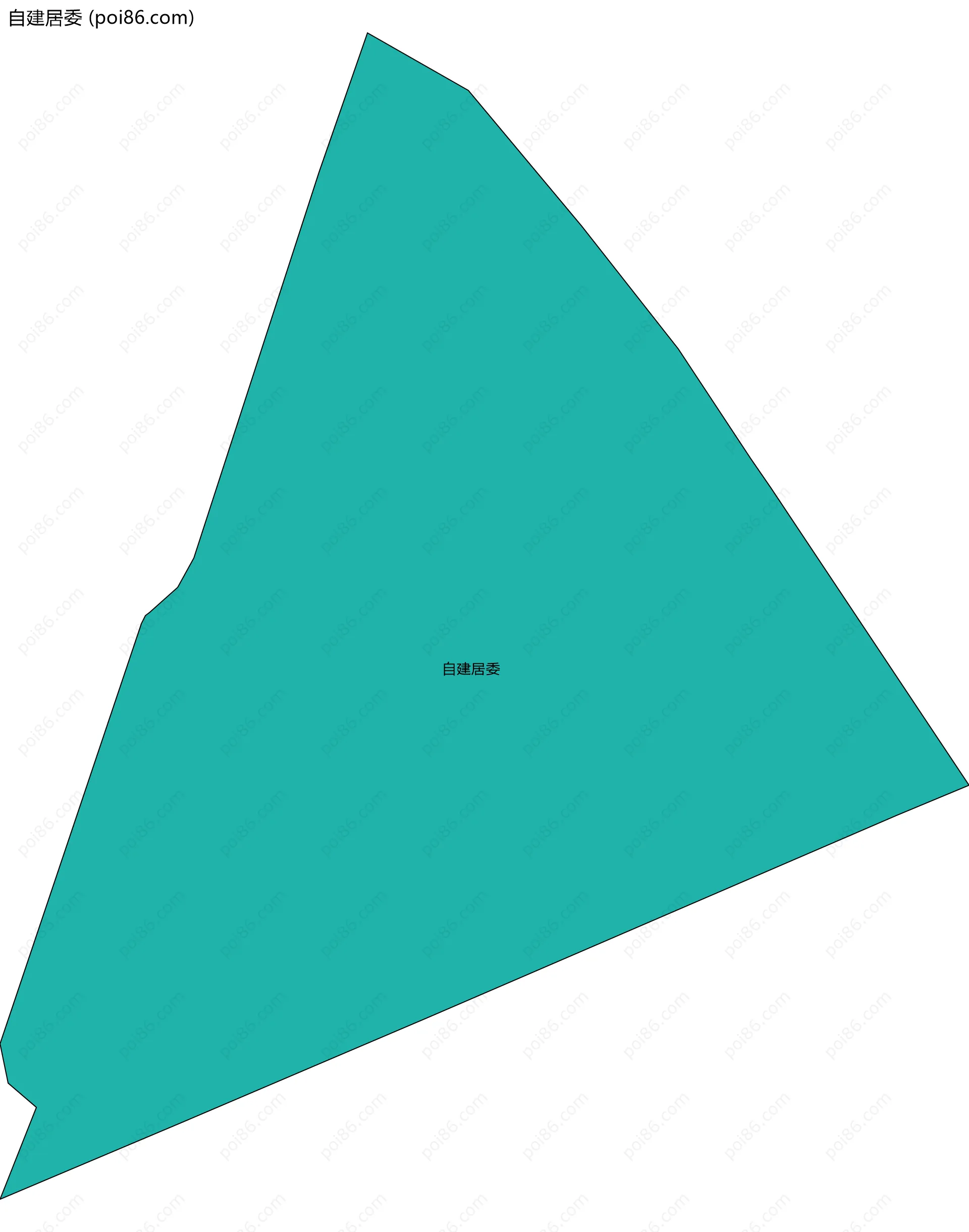 自建居委边界地图