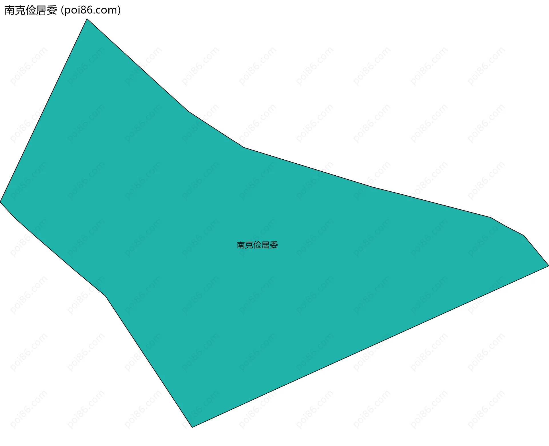 南克俭居委边界地图