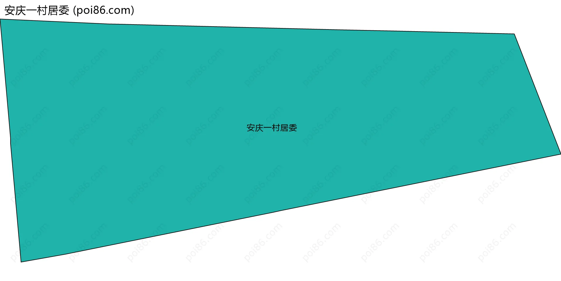 安庆一村居委边界地图