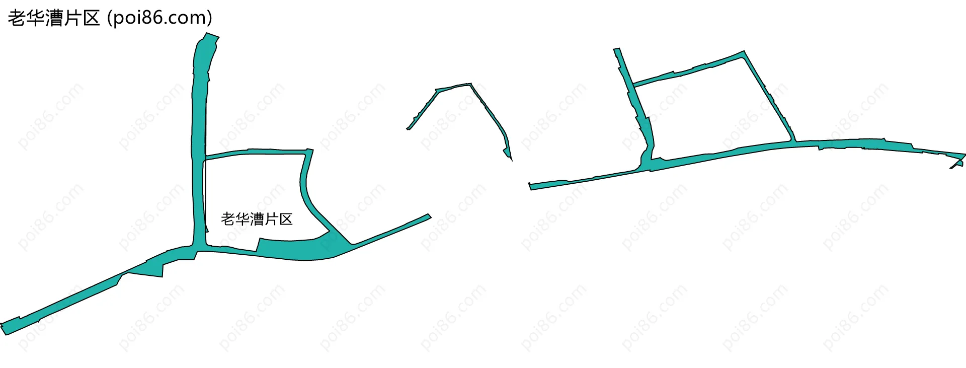 老华漕片区边界地图