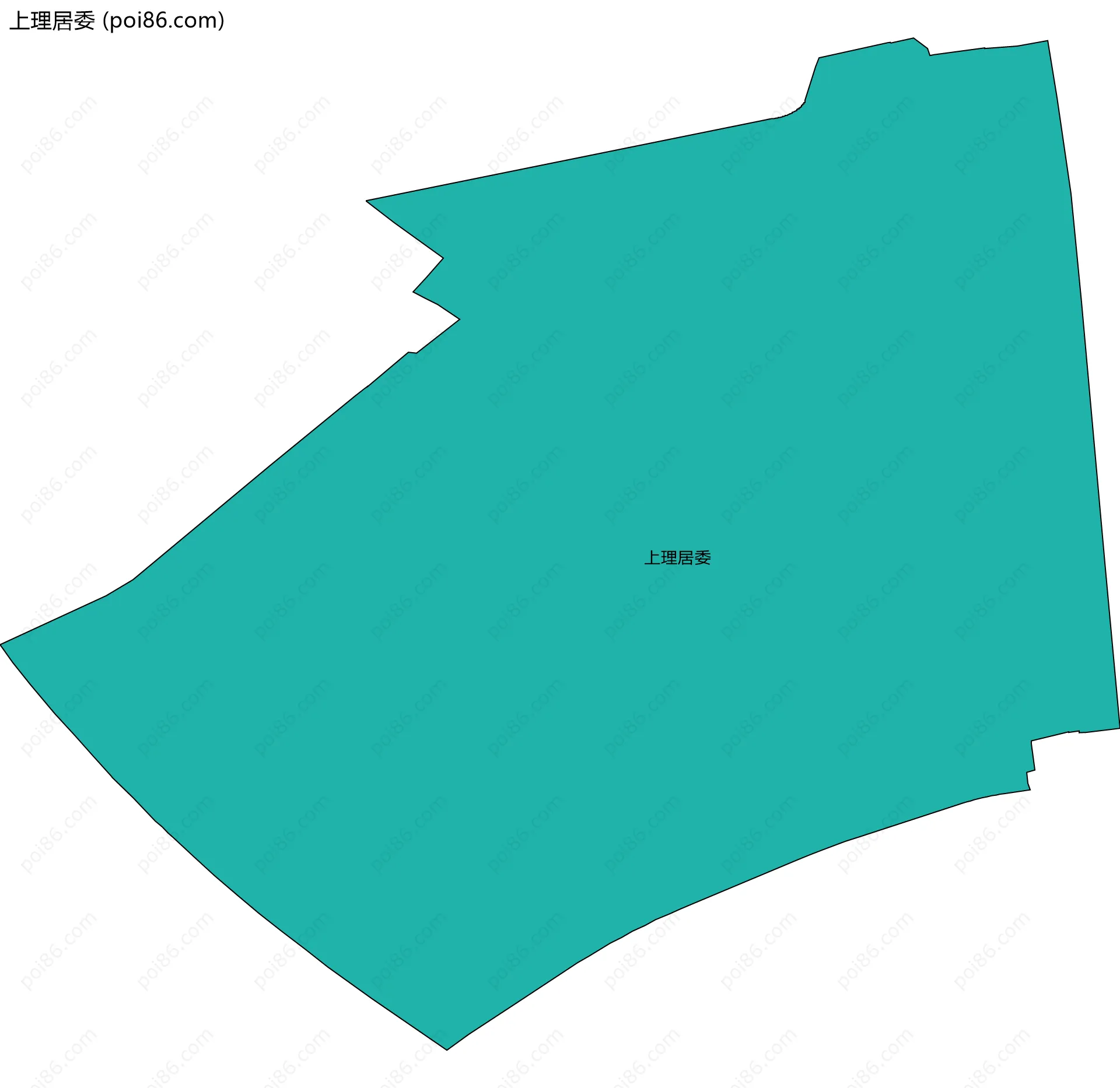 上理居委边界地图