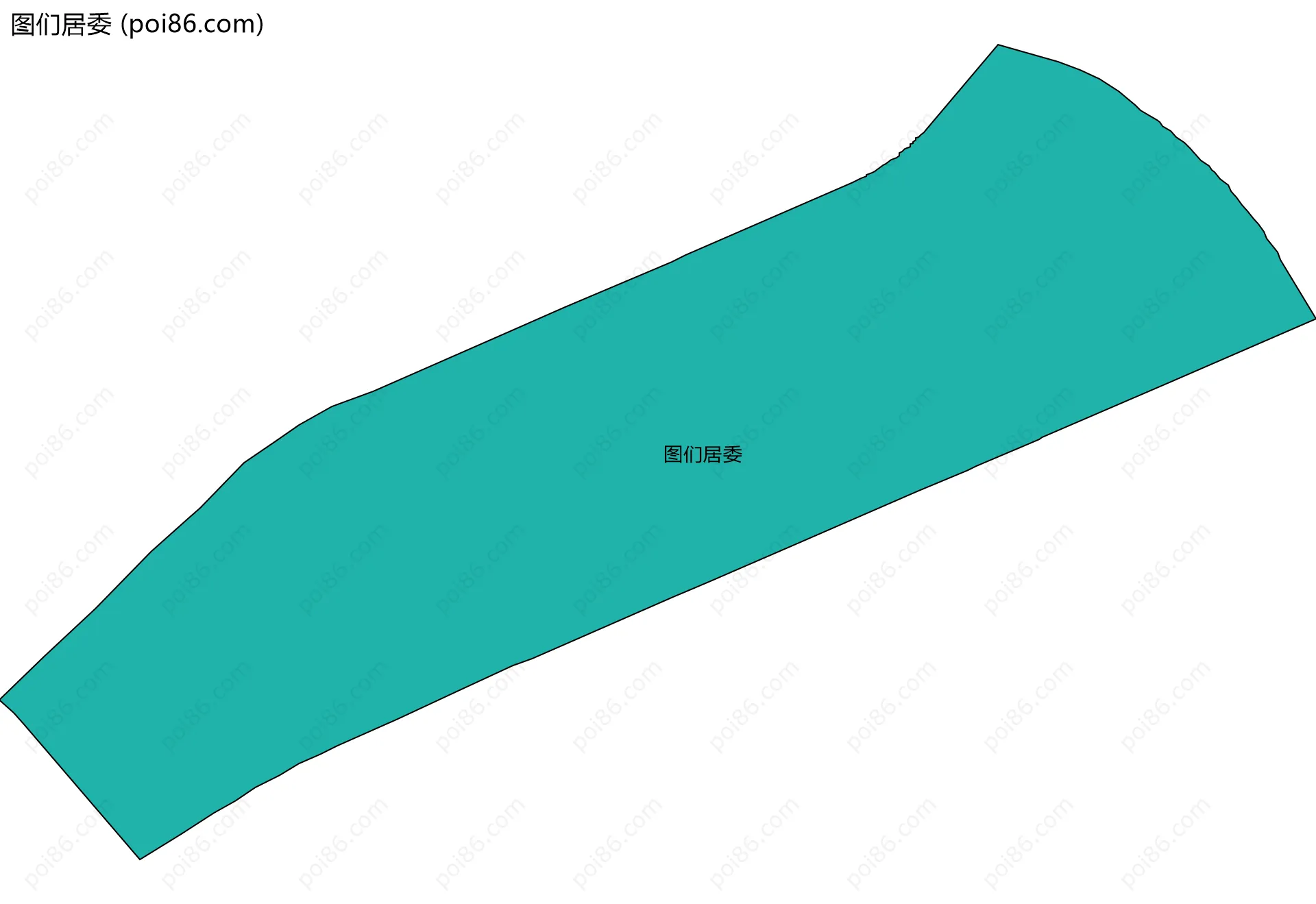 图们居委边界地图