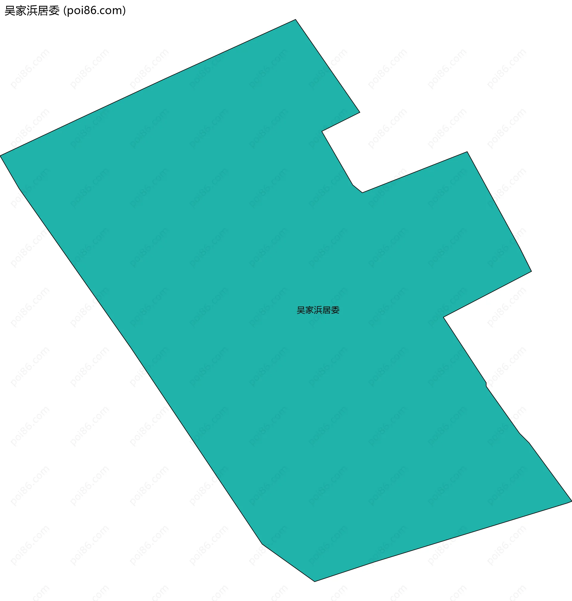 吴家浜居委边界地图