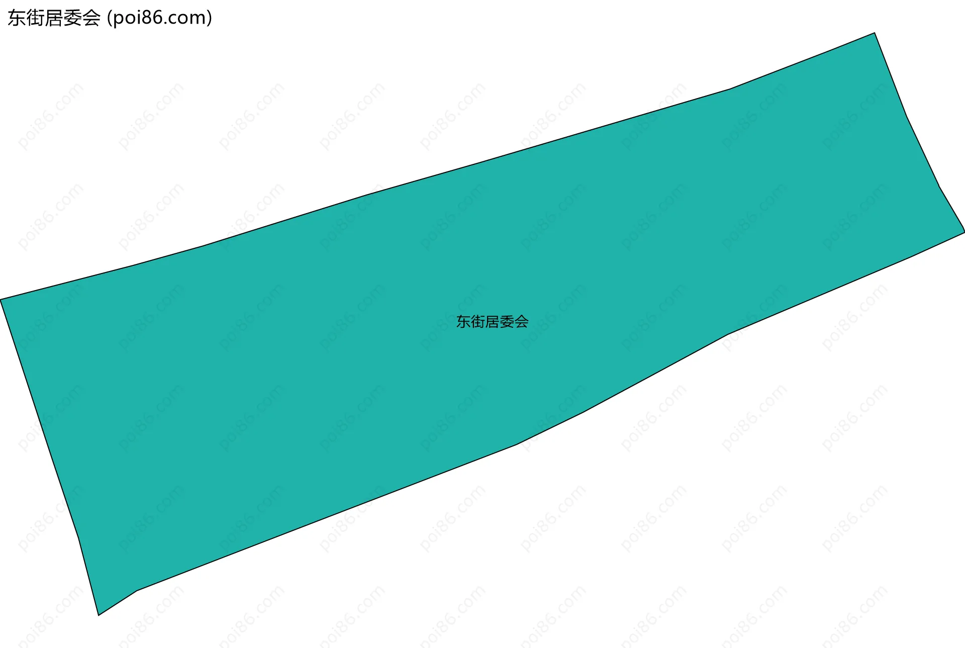 东街居委会边界地图