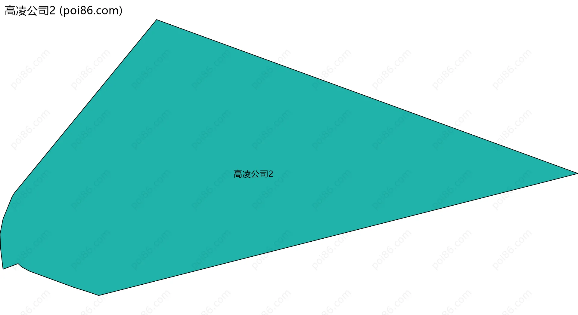 高凌公司2边界地图