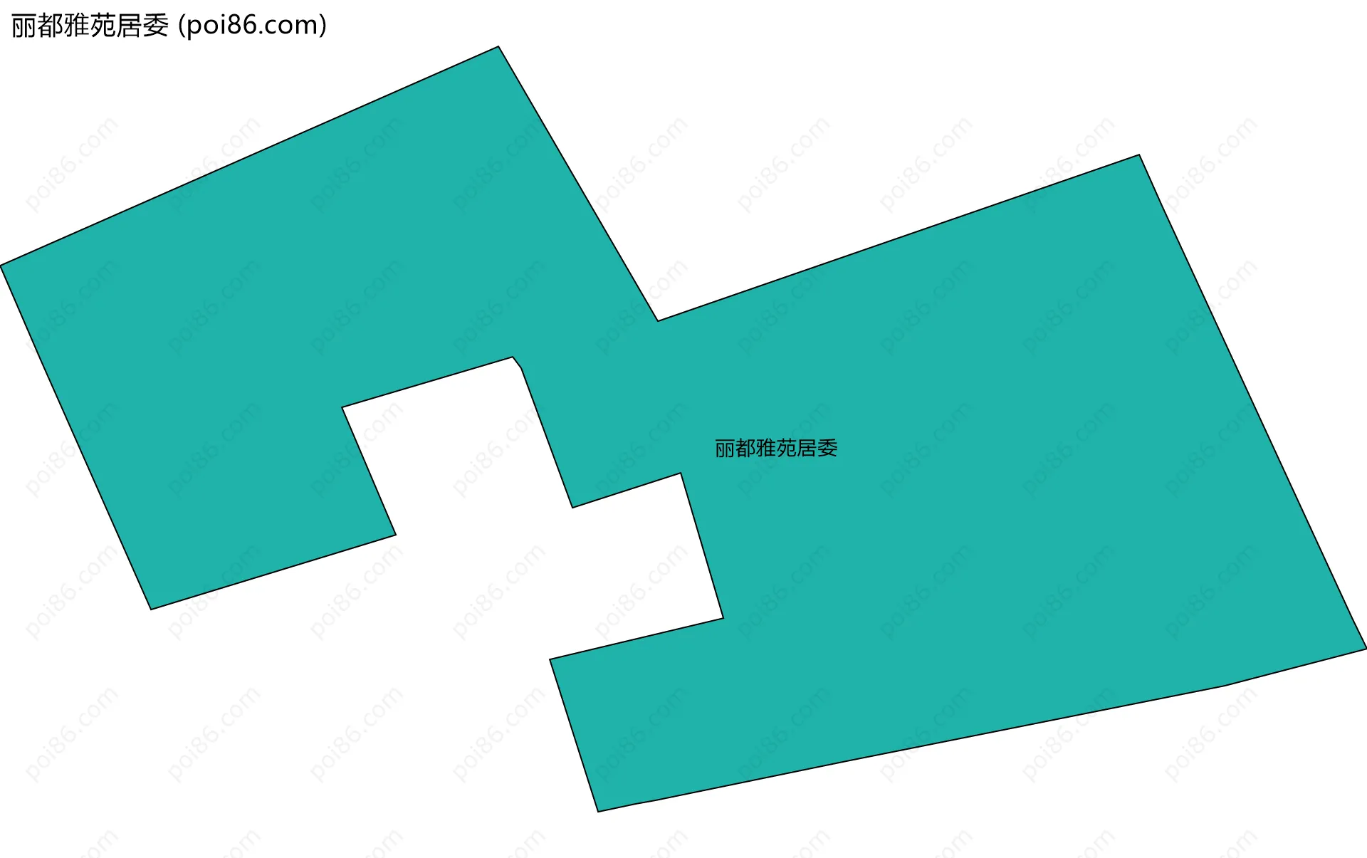 丽都雅苑居委边界地图