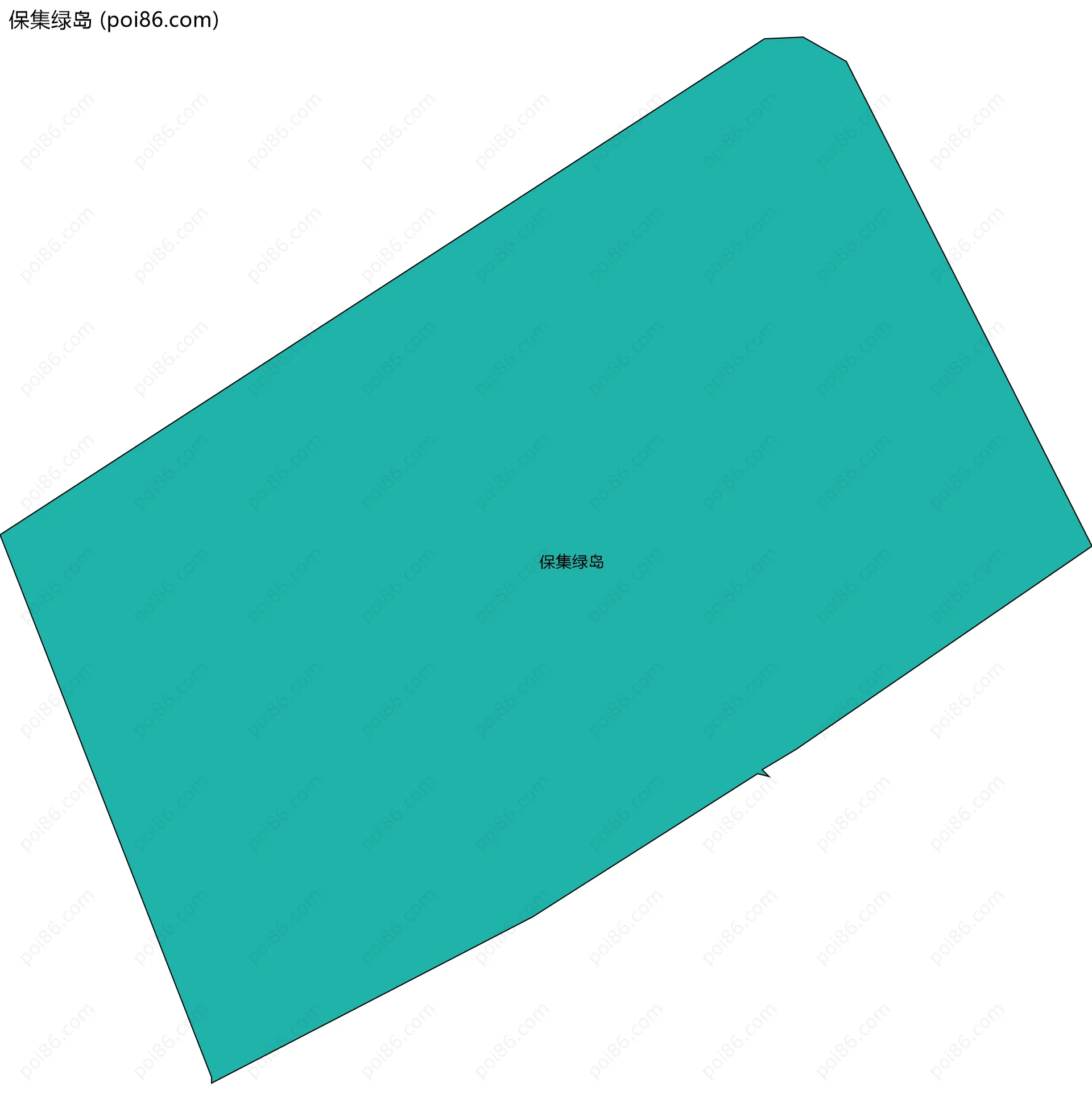 保集绿岛边界地图