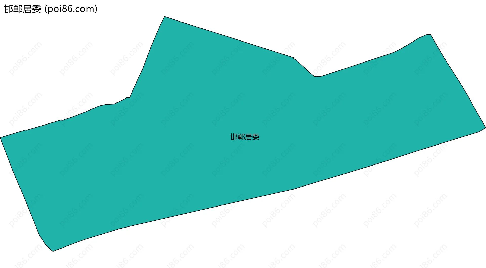 邯郸居委边界地图