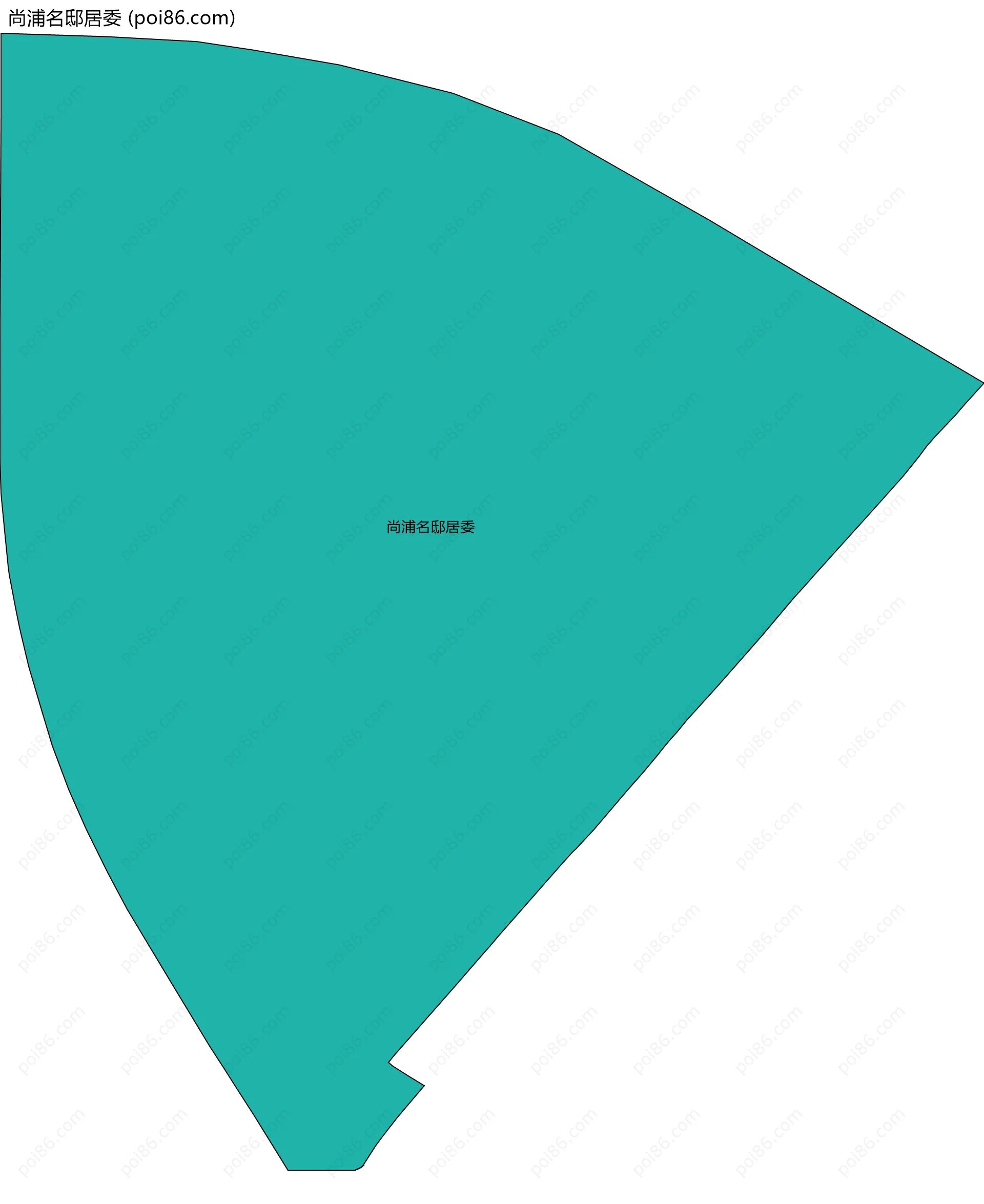 尚浦名邸居委边界地图