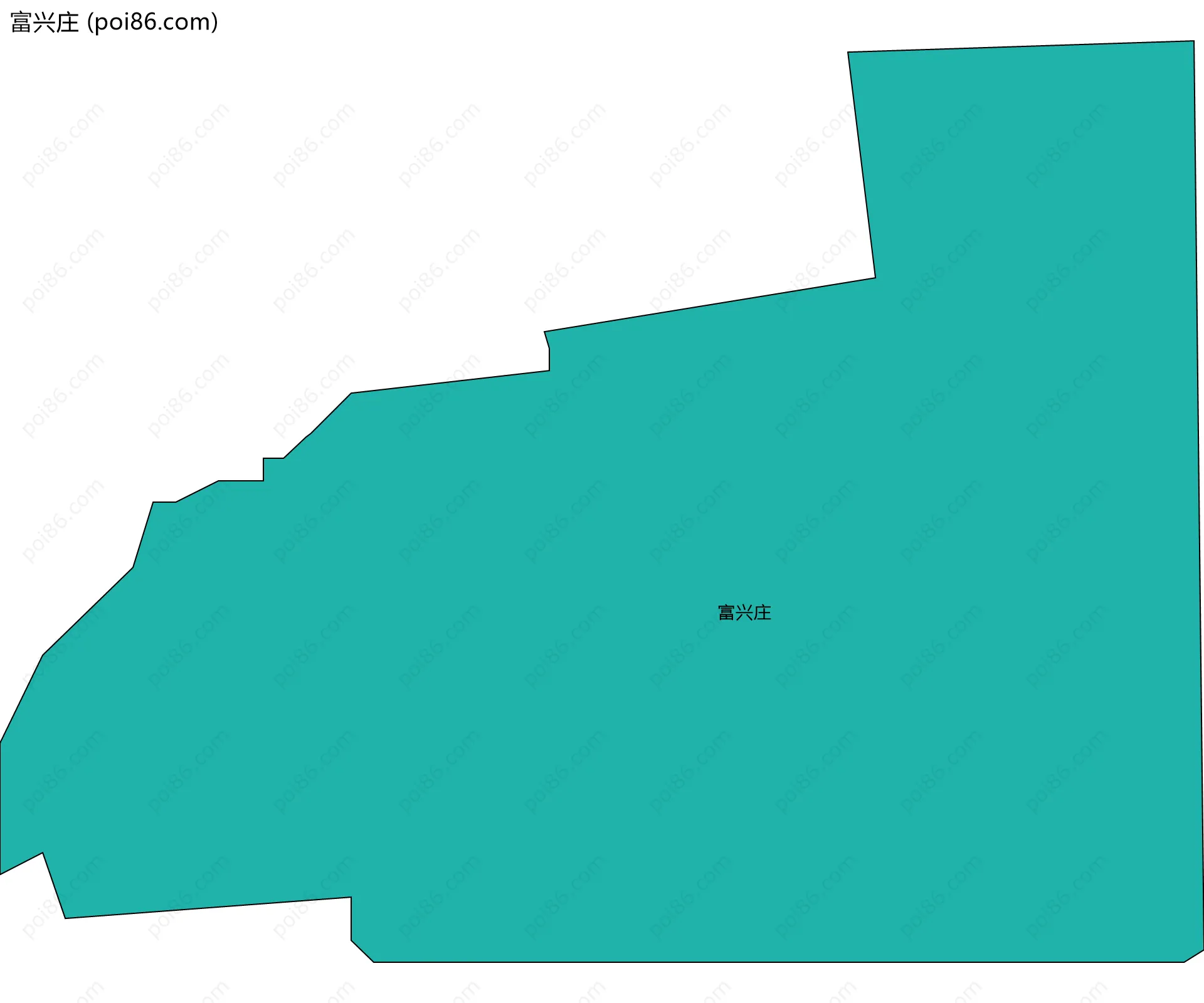 富兴庄边界地图