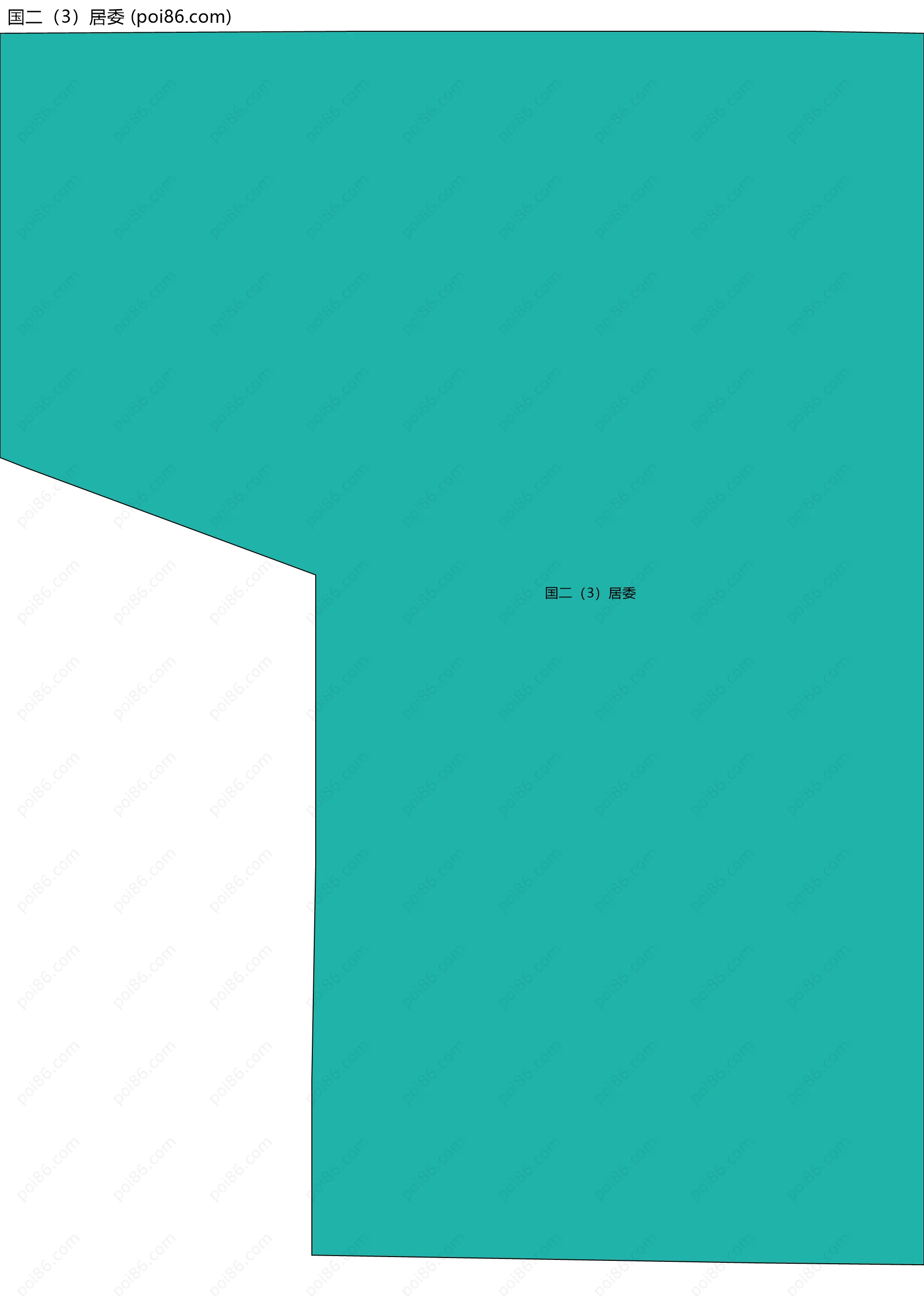 国二（3）居委边界地图