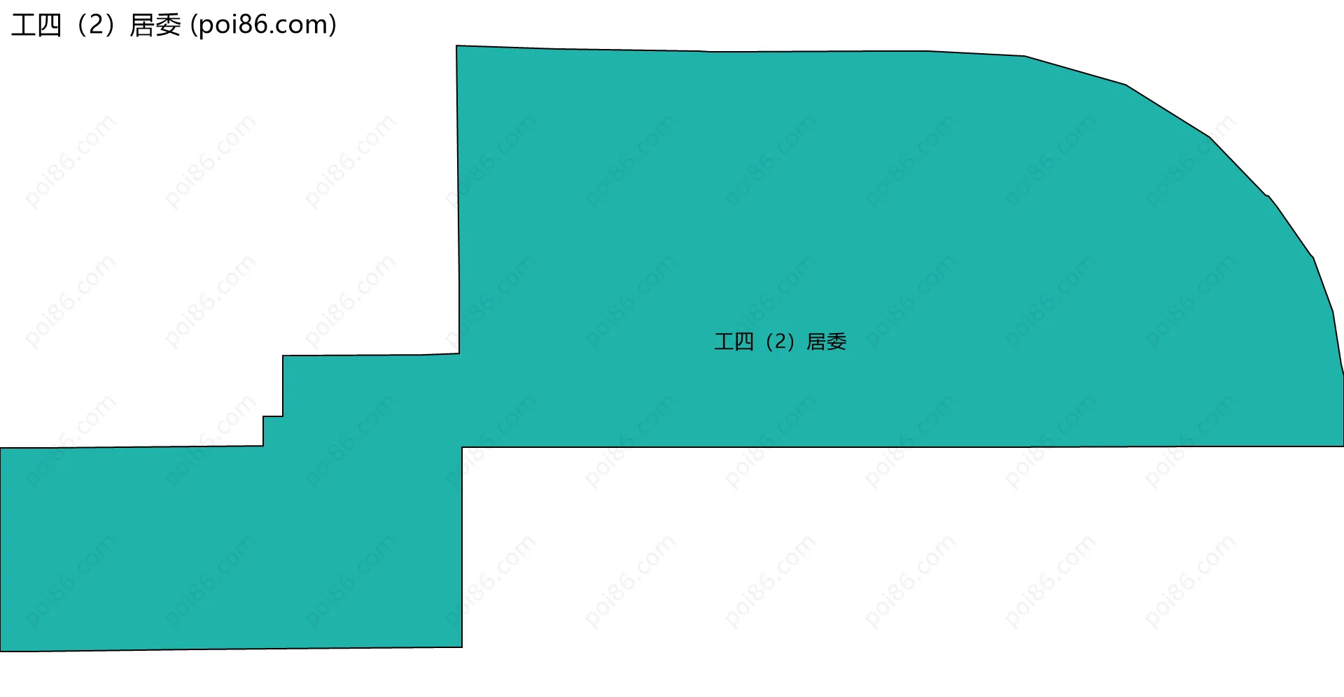 工四（2）居委边界地图