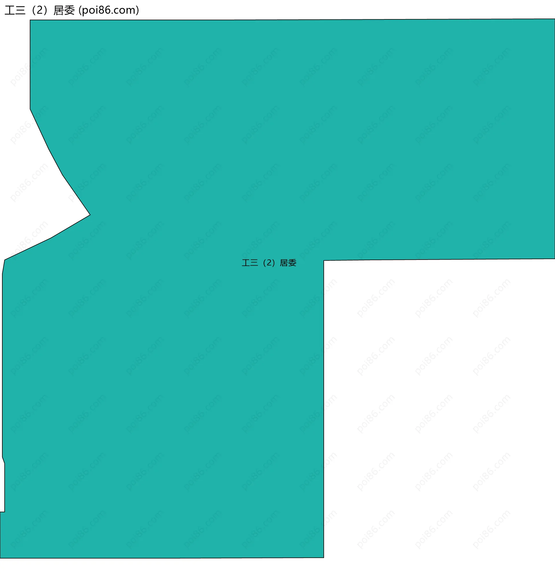 工三（2）居委边界地图