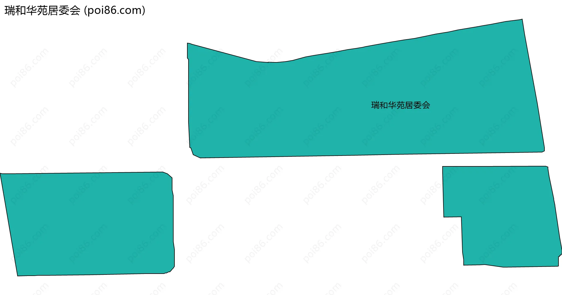 瑞和华苑居委会边界地图