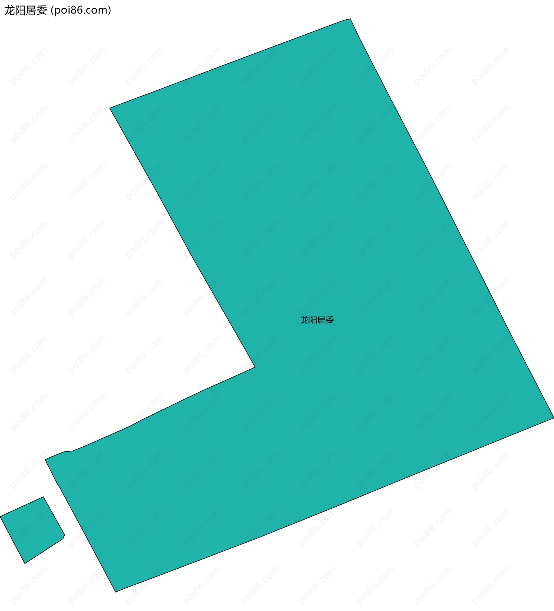 龙阳居委边界地图