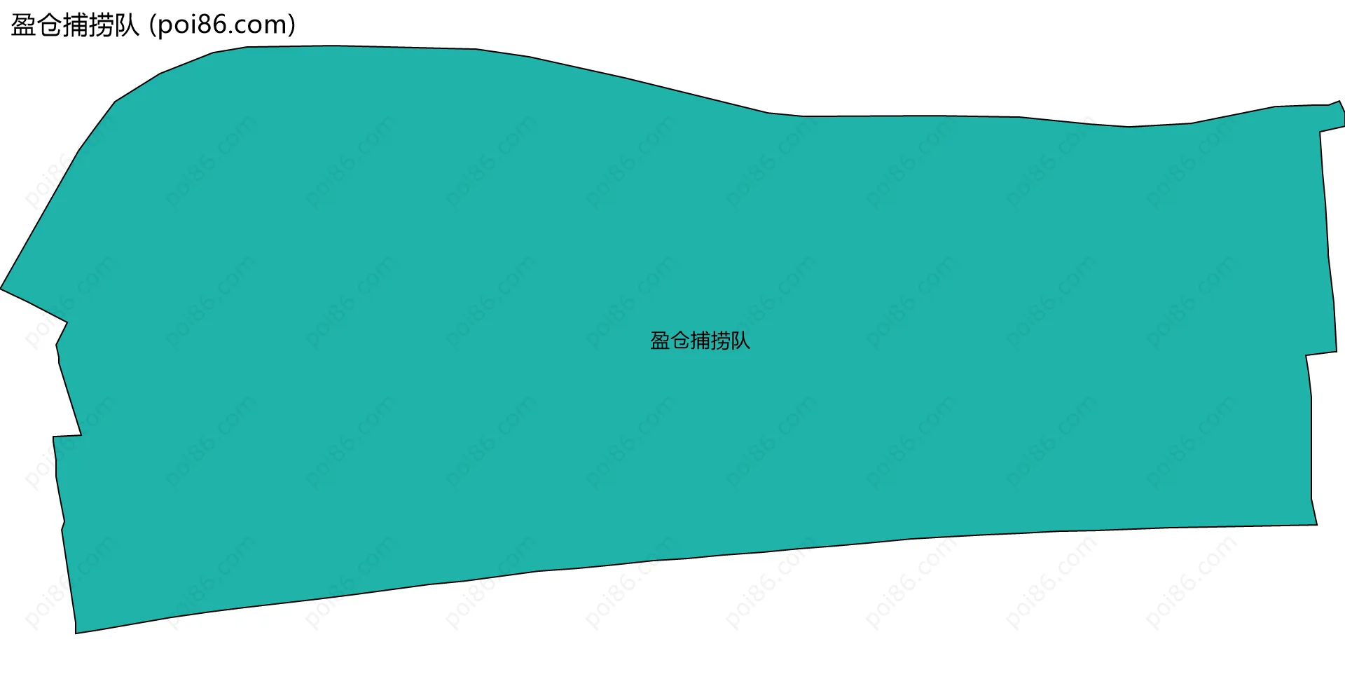 盈仓捕捞队边界地图