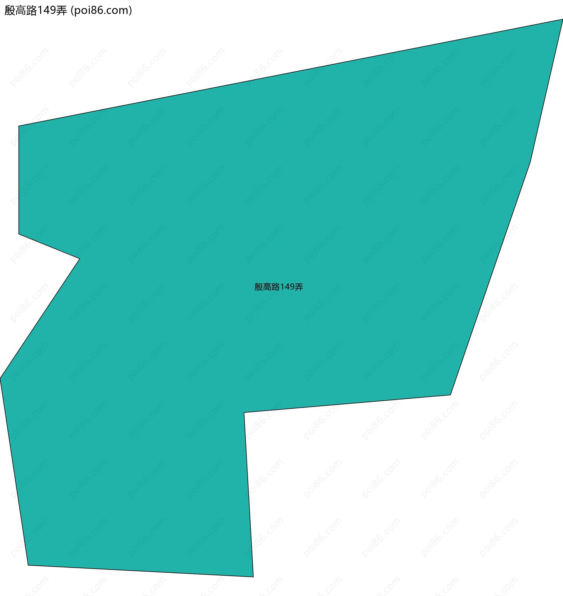 殷高路149弄边界地图