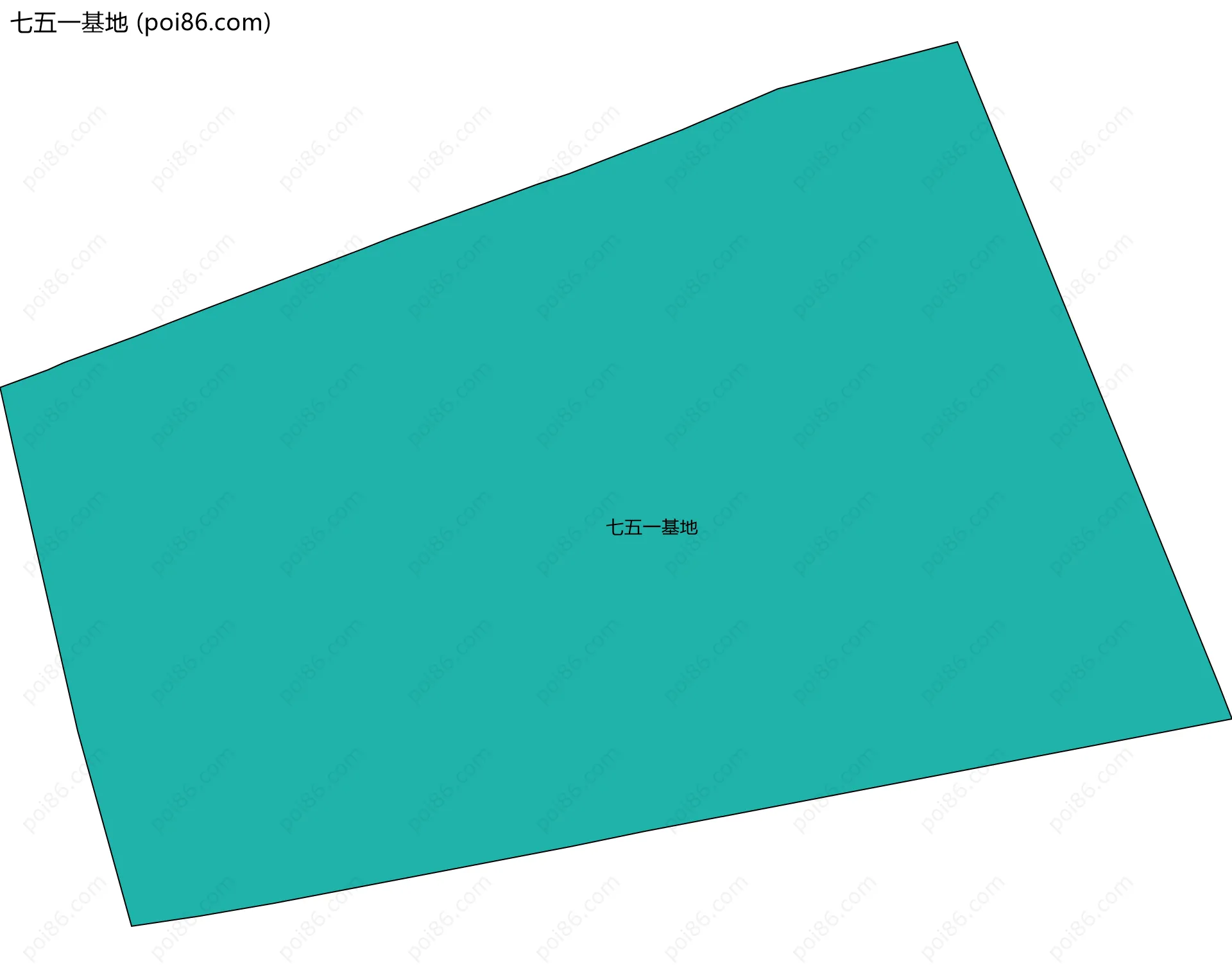 七五一基地边界地图