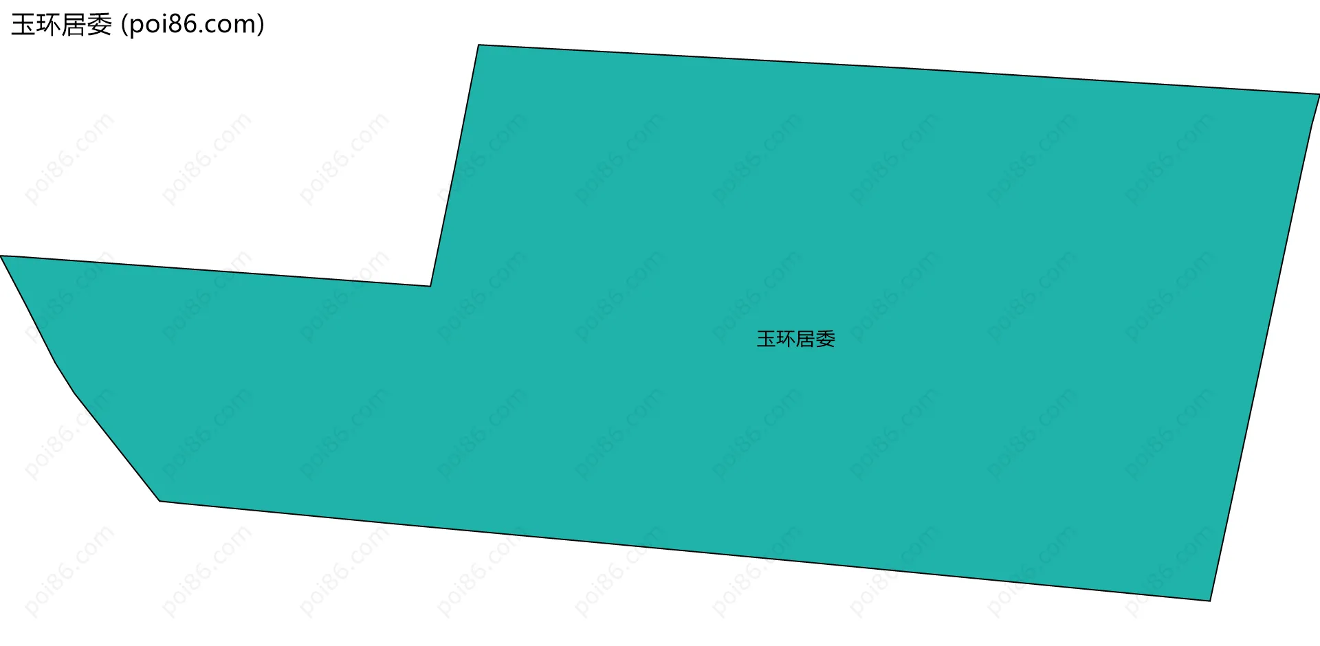 玉环居委边界地图