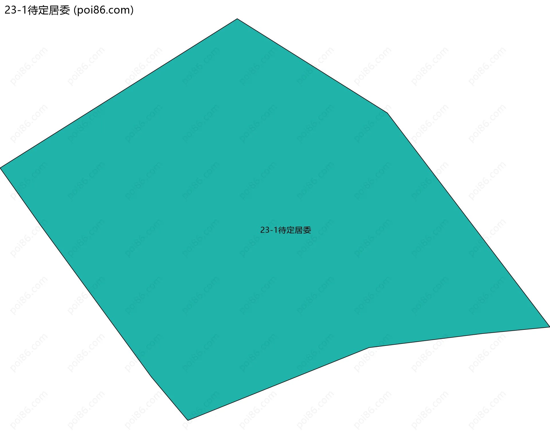 23-1待定居委边界地图