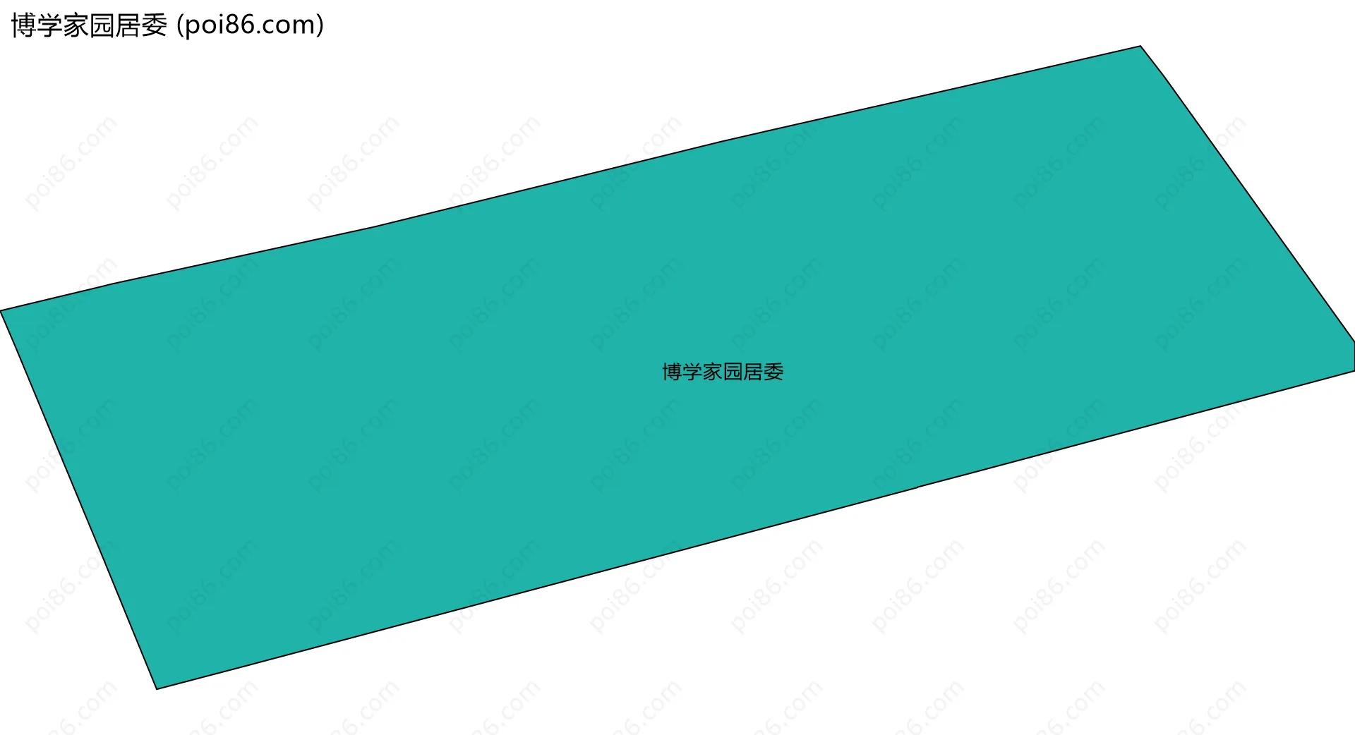 博学家园居委边界地图