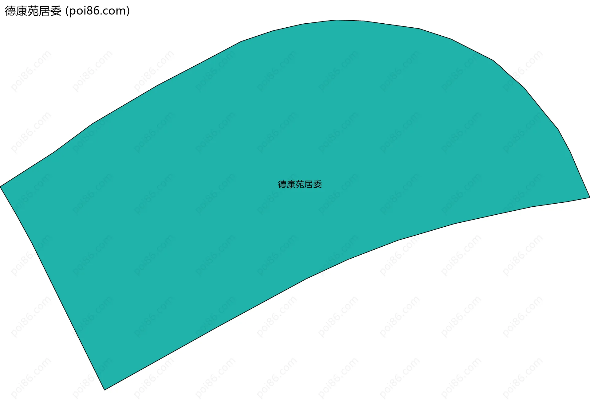 德康苑居委边界地图