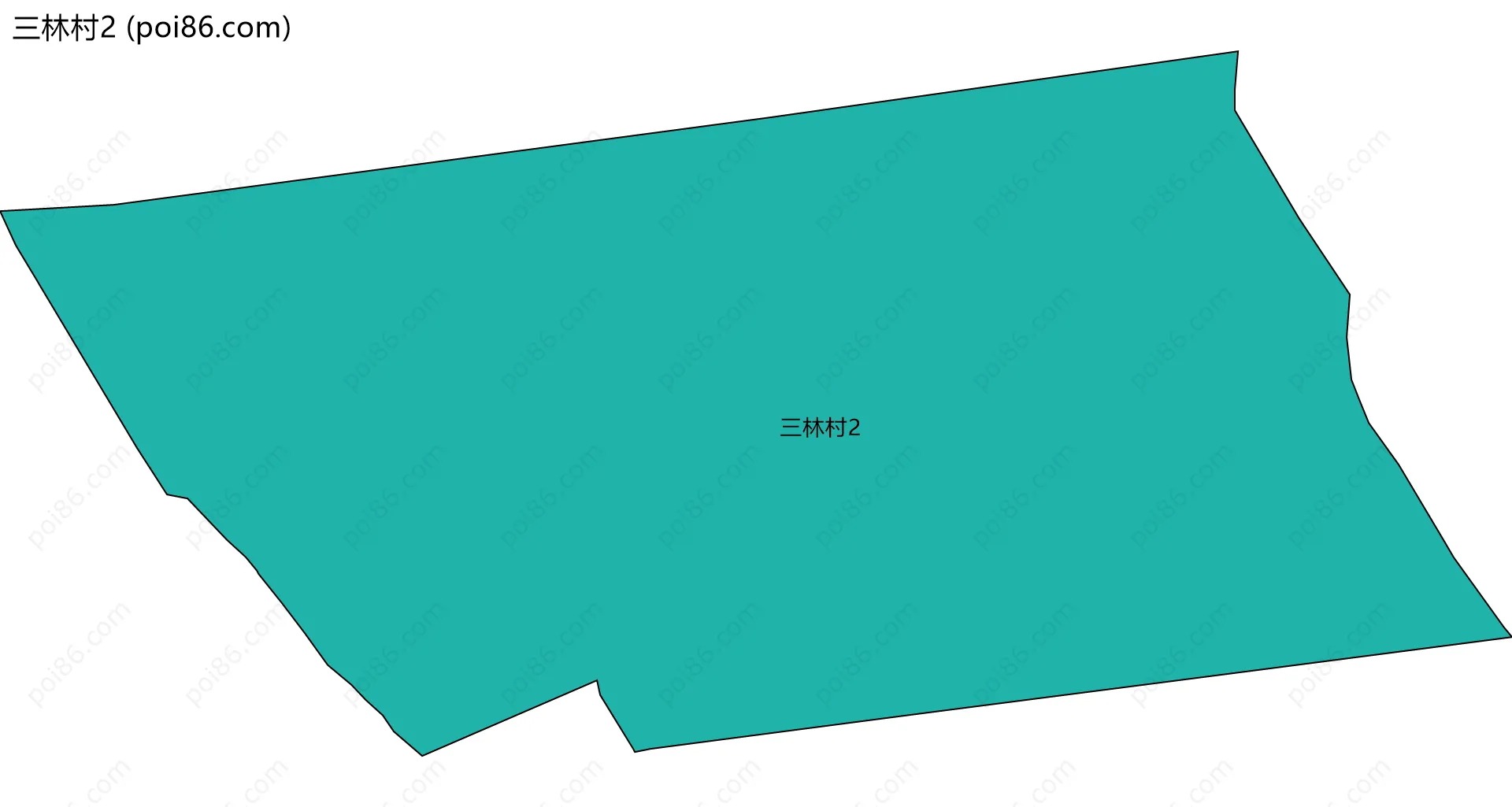 三林村2边界地图