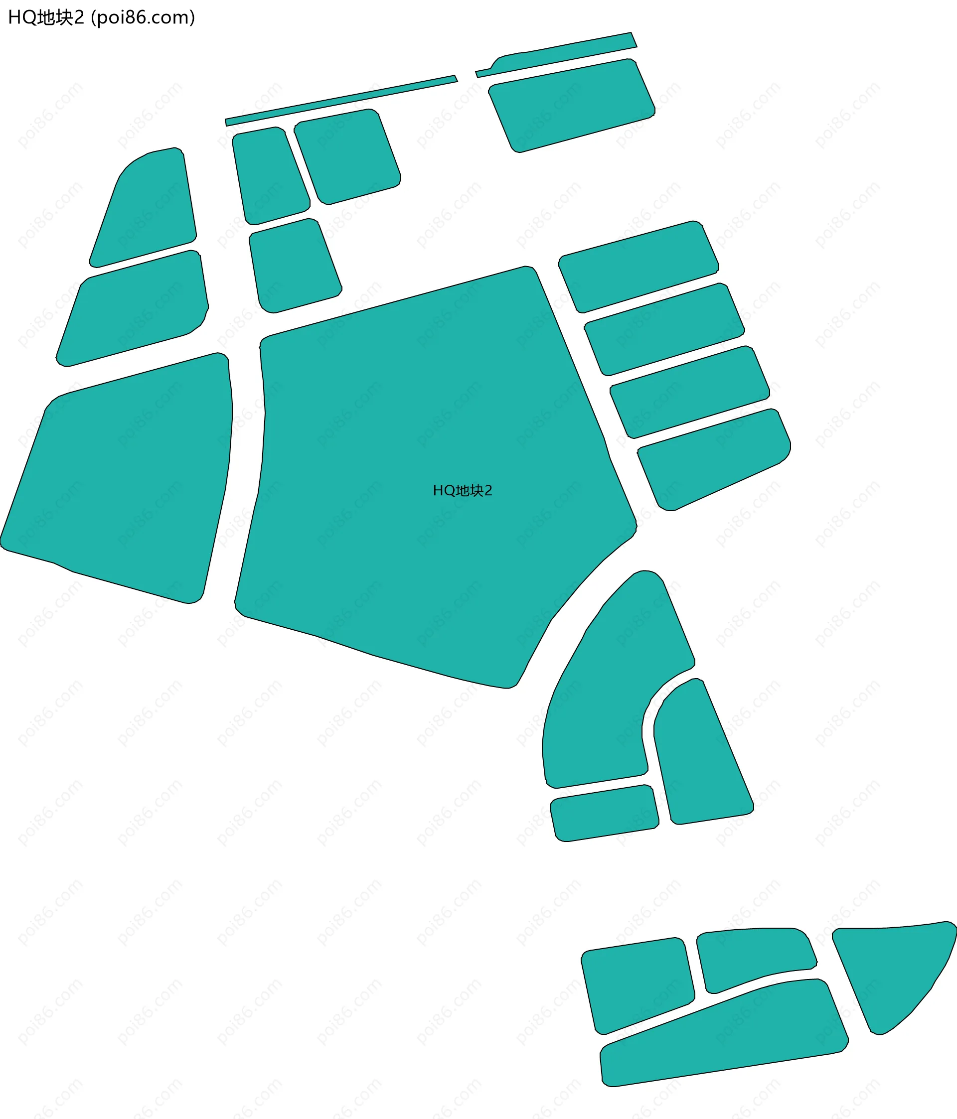 HQ地块2边界地图