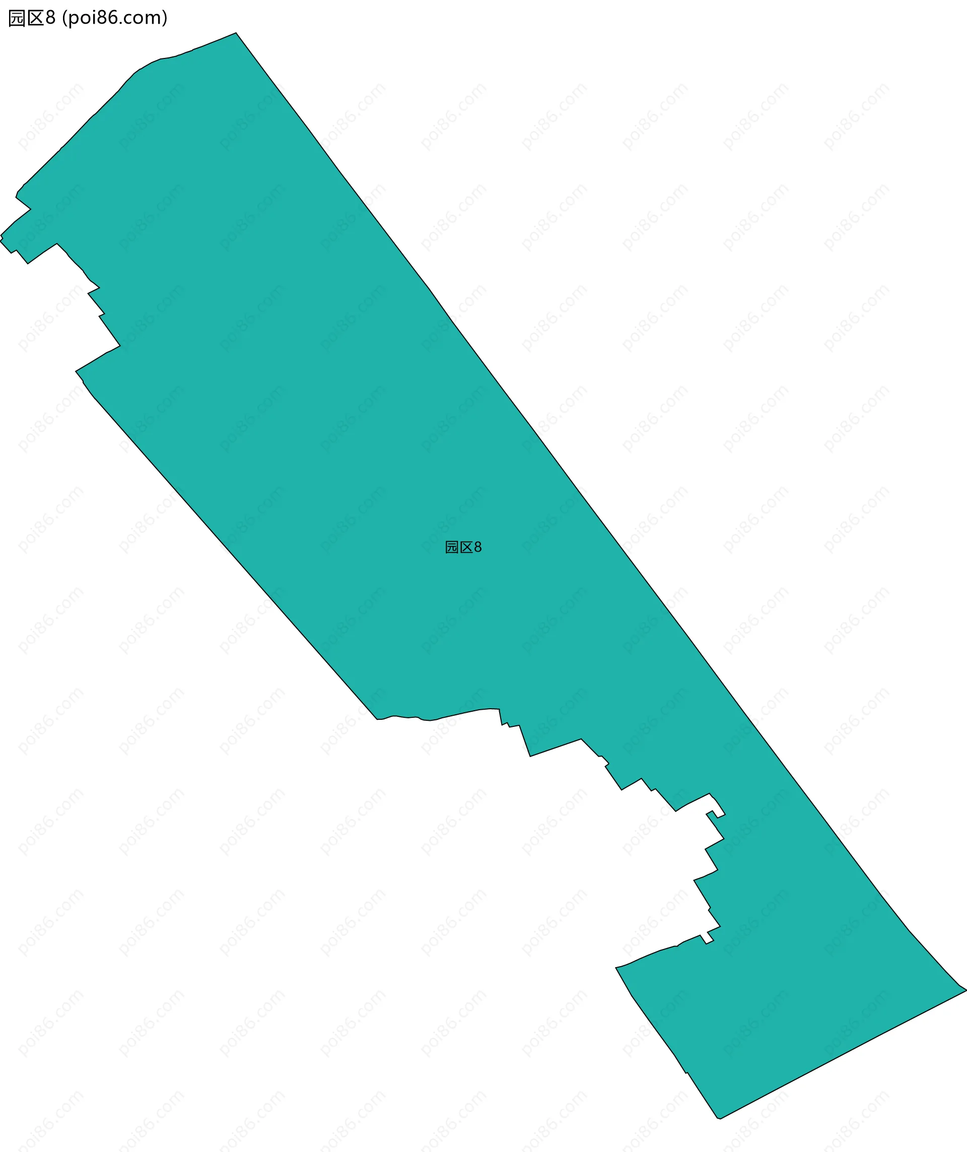 园区8边界地图