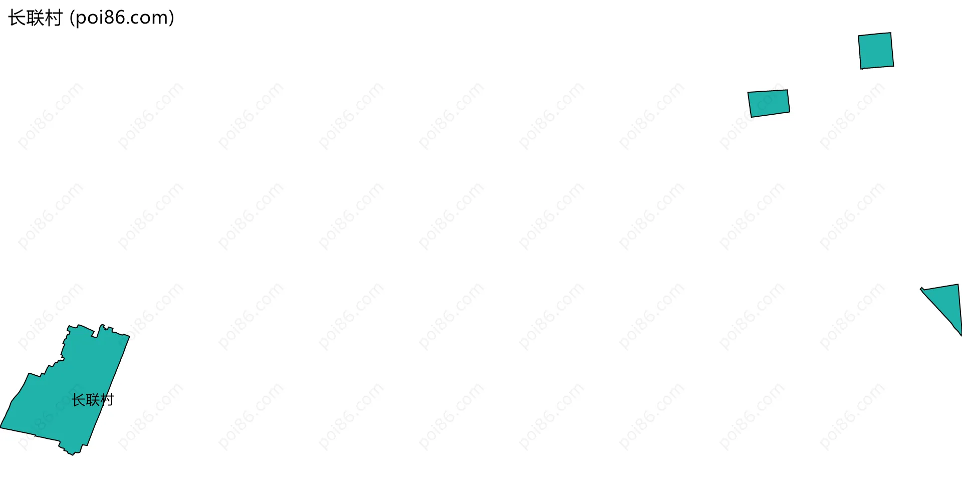 长联村边界地图