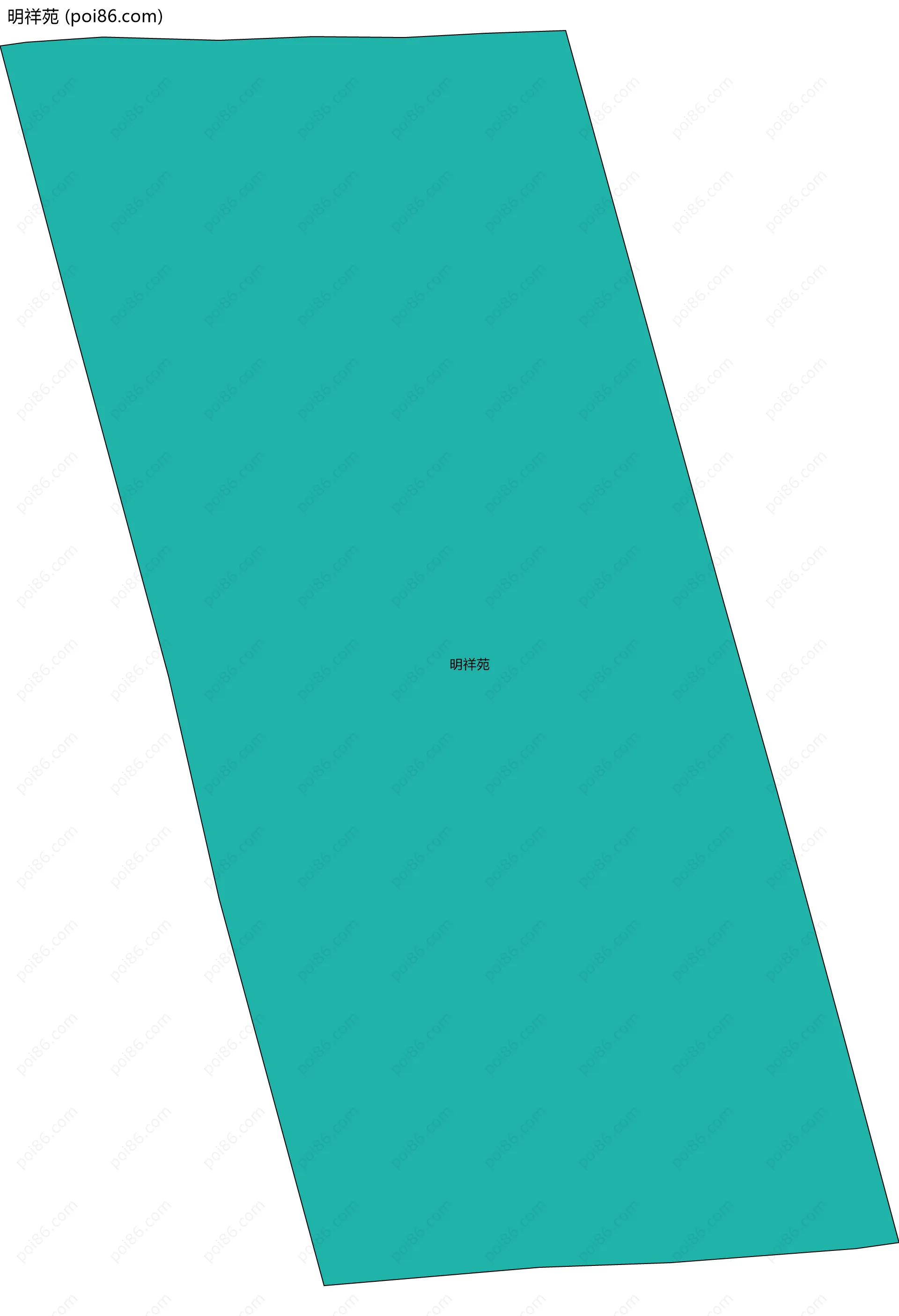 明祥苑边界地图