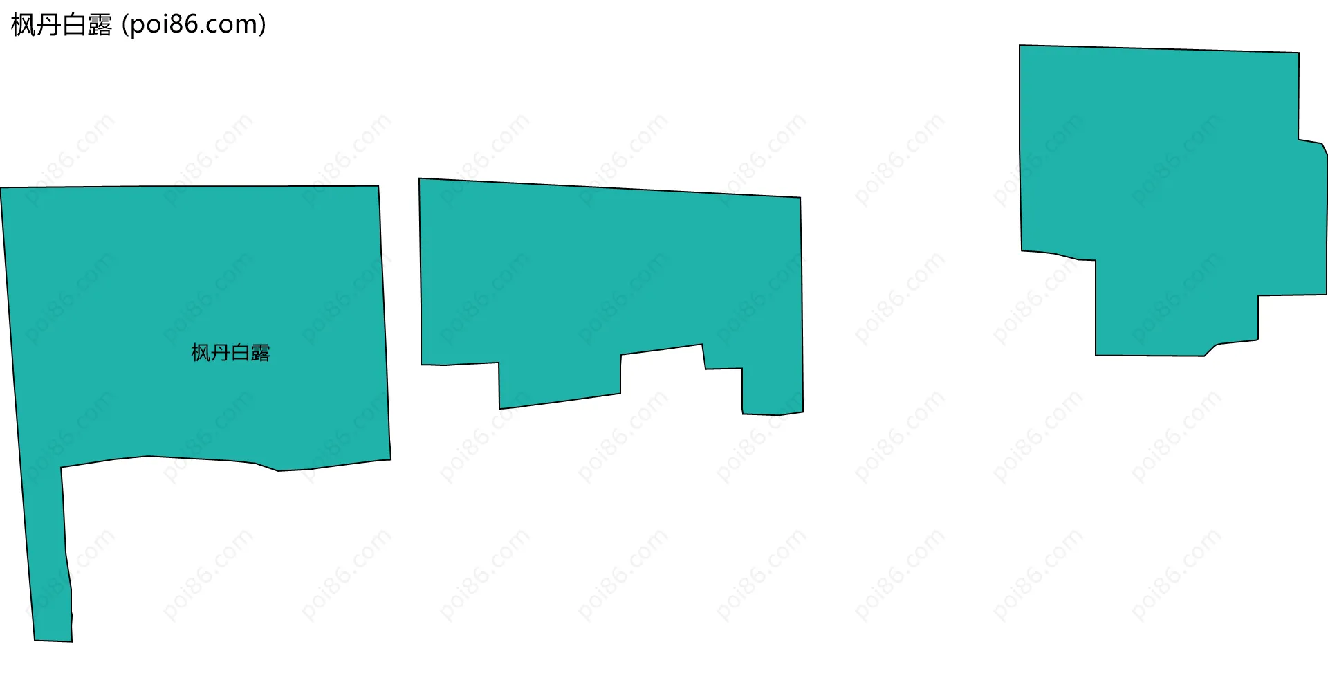 枫丹白露边界地图