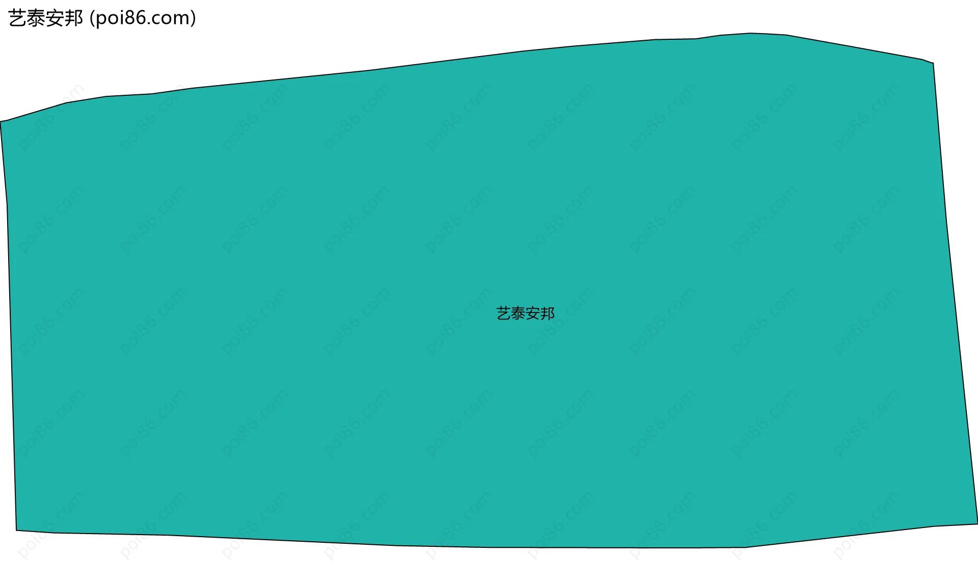 艺泰安邦边界地图