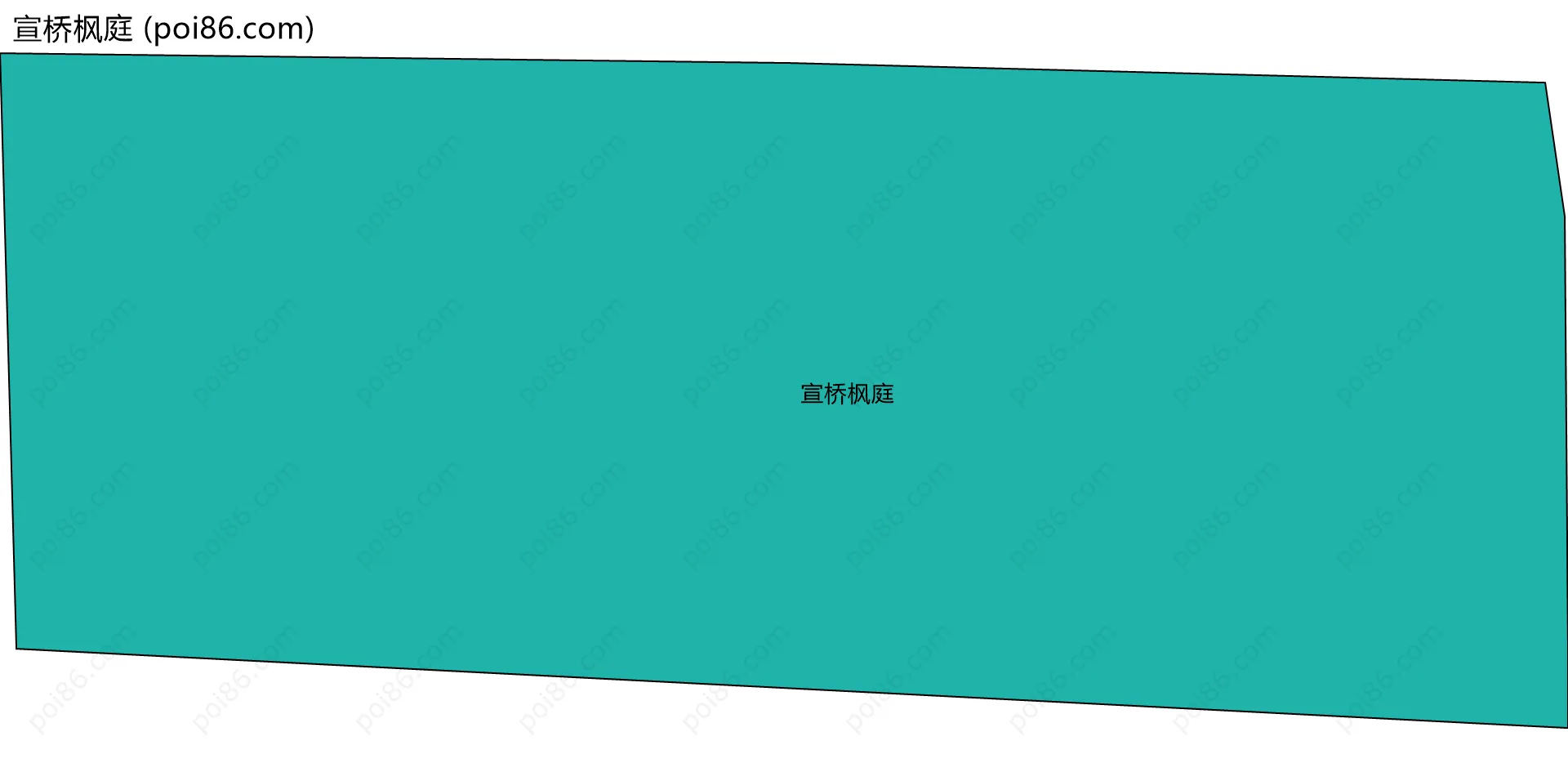 宣桥枫庭边界地图