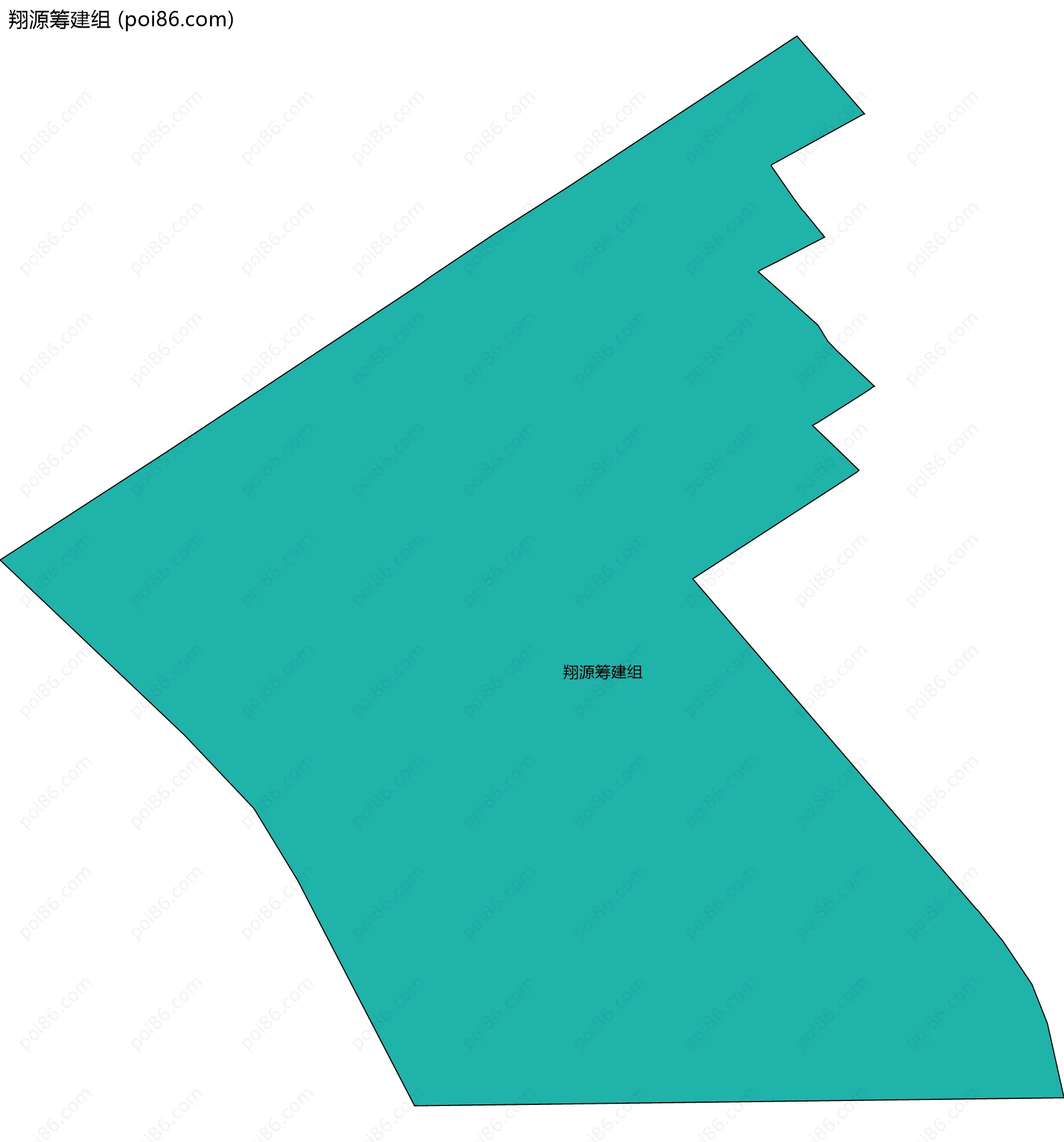 翔源筹建组边界地图