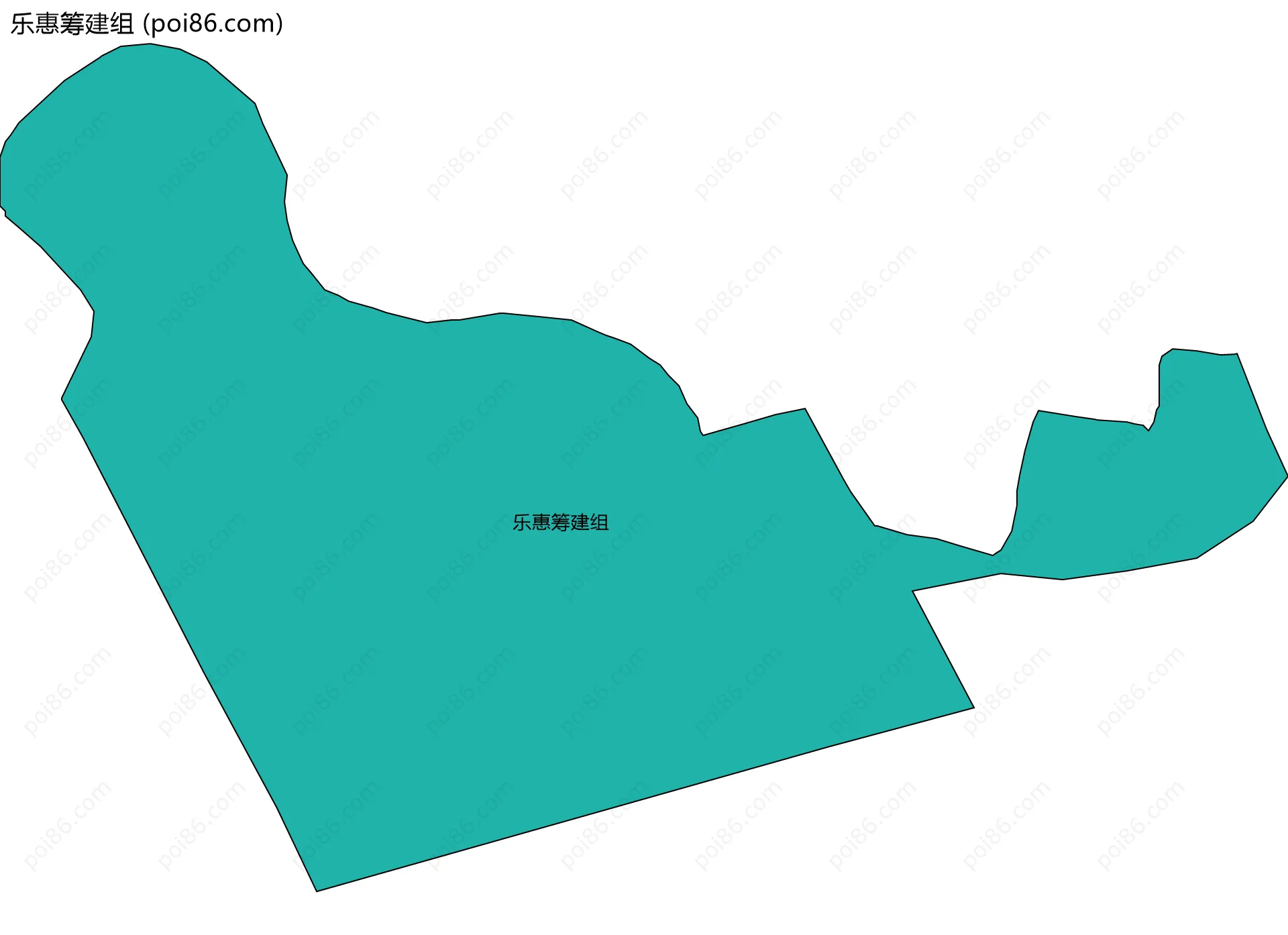 乐惠筹建组边界地图