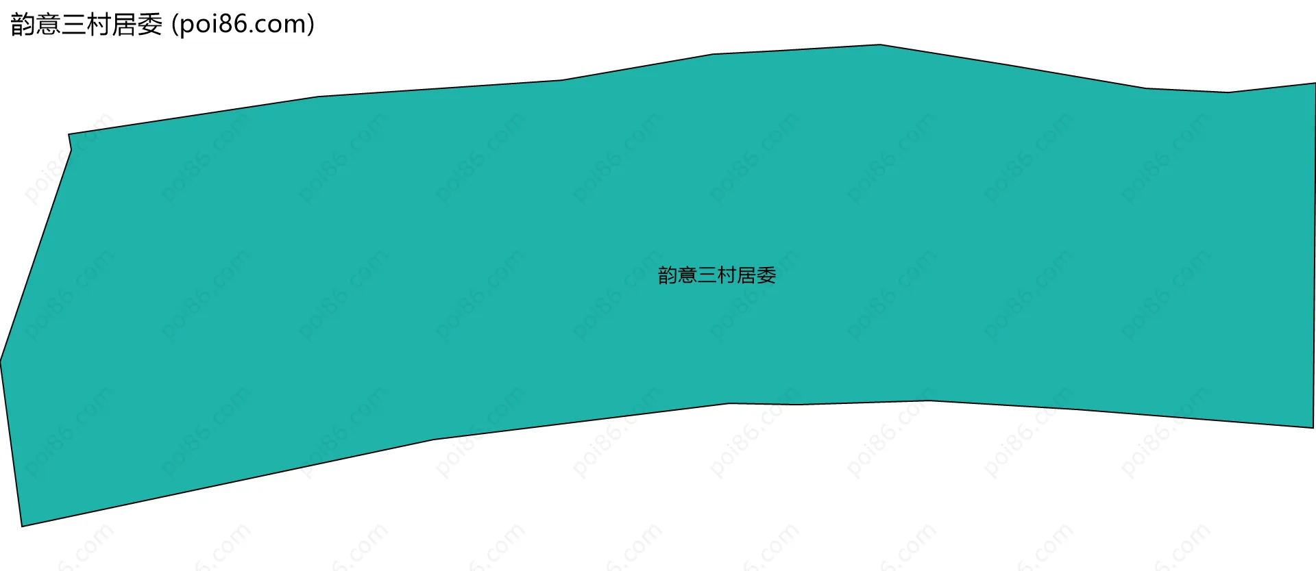 韵意三村居委边界地图