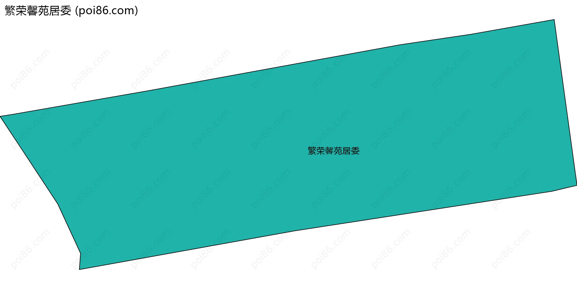 繁荣馨苑居委边界地图