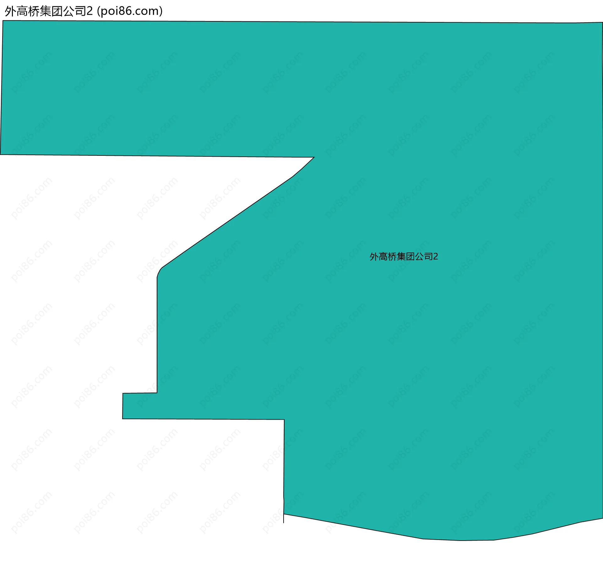 外高桥集团公司2边界地图