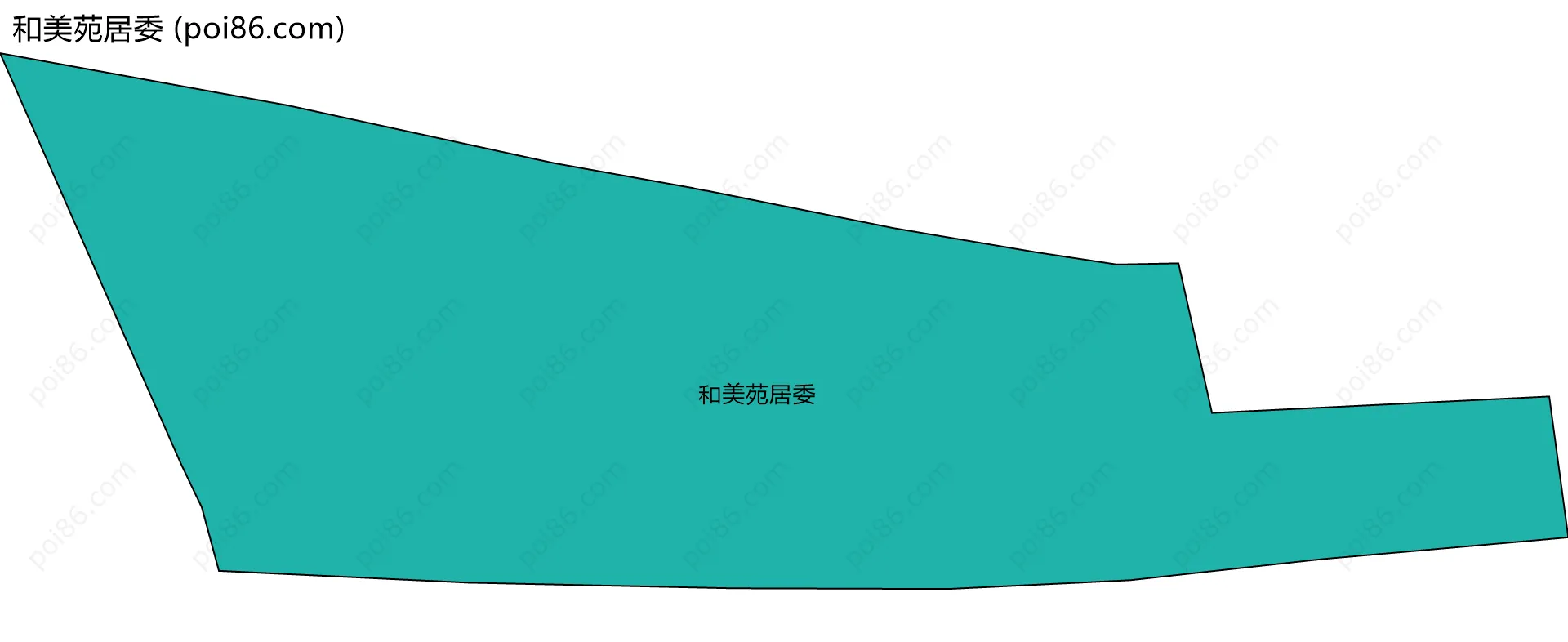 和美苑居委边界地图