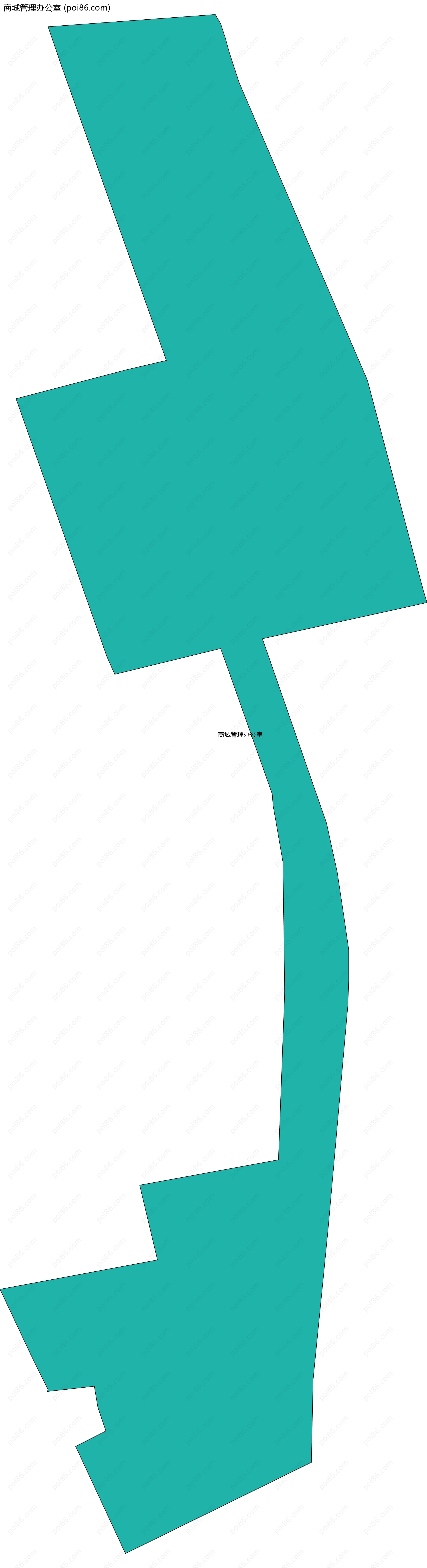 商城管理办公室边界地图