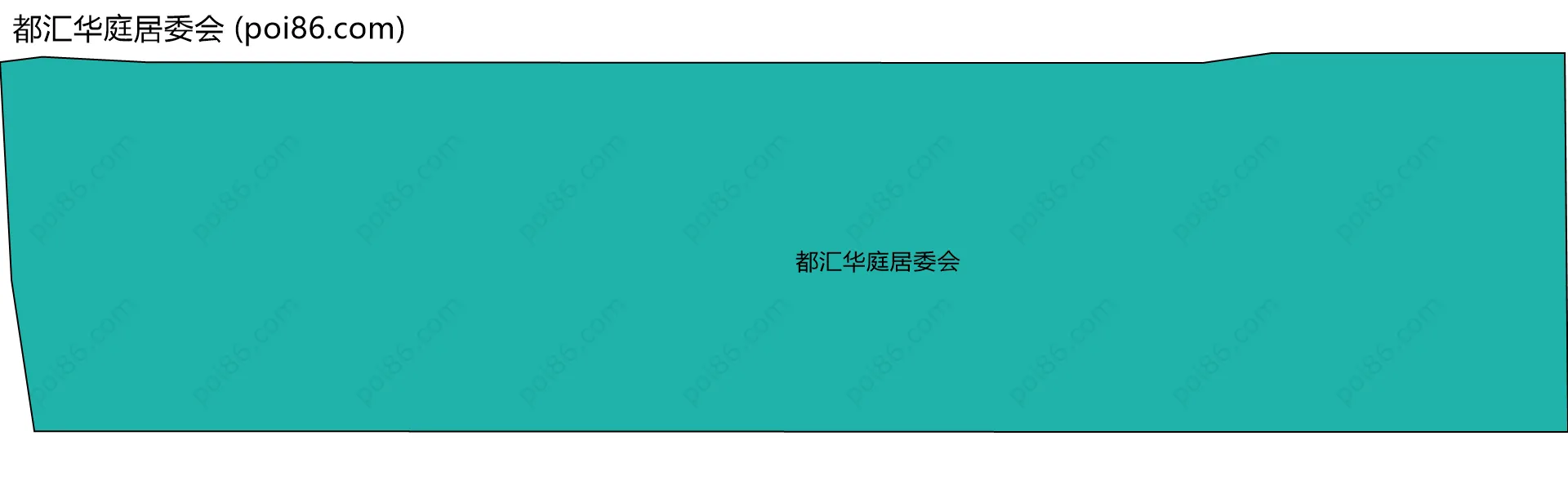 都汇华庭居委会边界地图