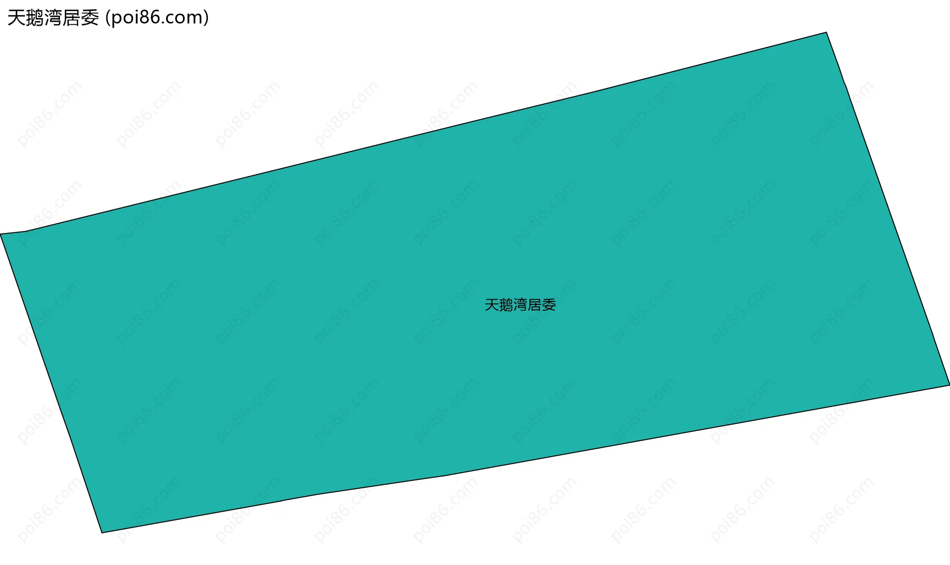 天鹅湾居委边界地图